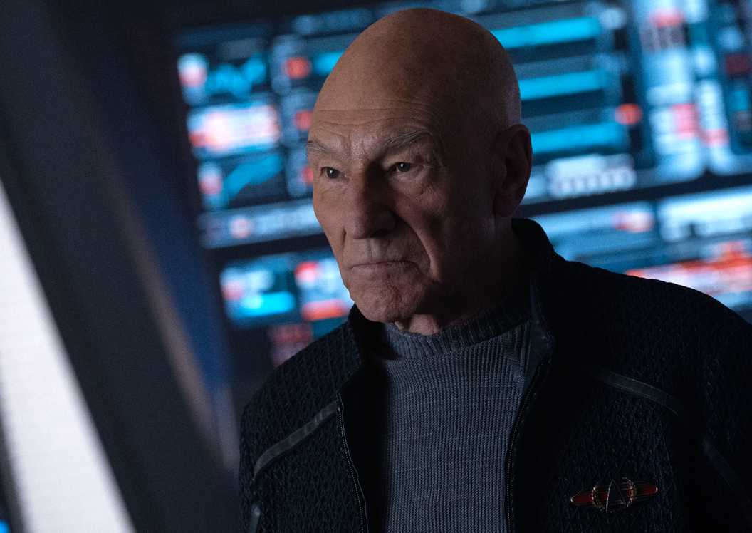 Intense Admiral Picard