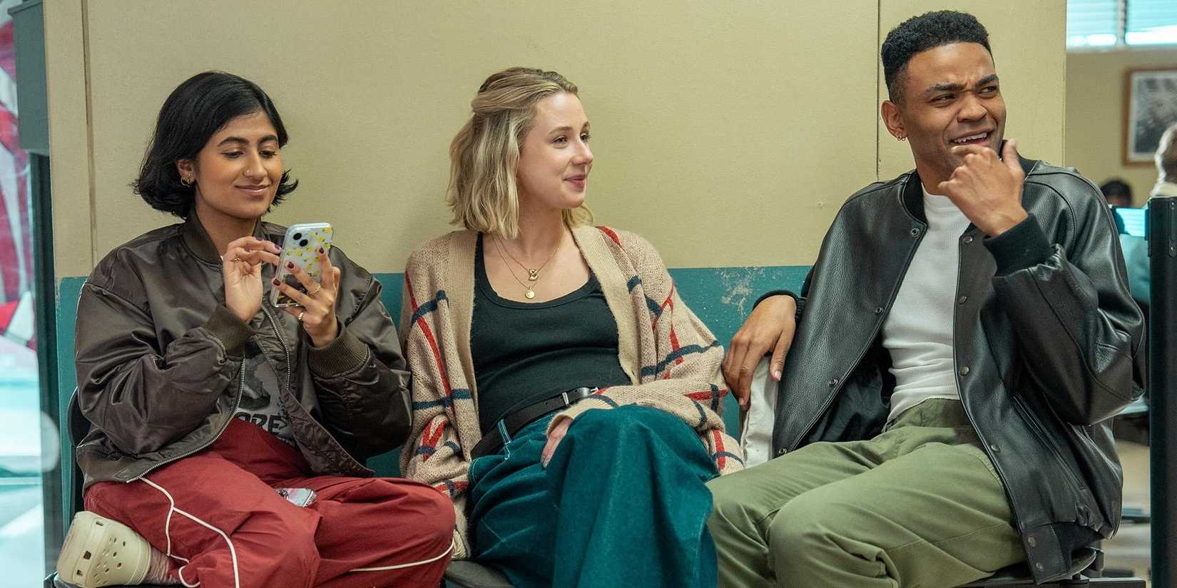 Issa, Billie, and Anton at a hospital in Adults