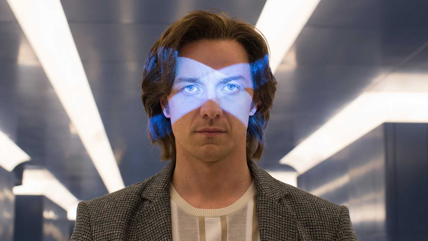 James McAvoy as Charles Xavier in X-Men: Apocalypse