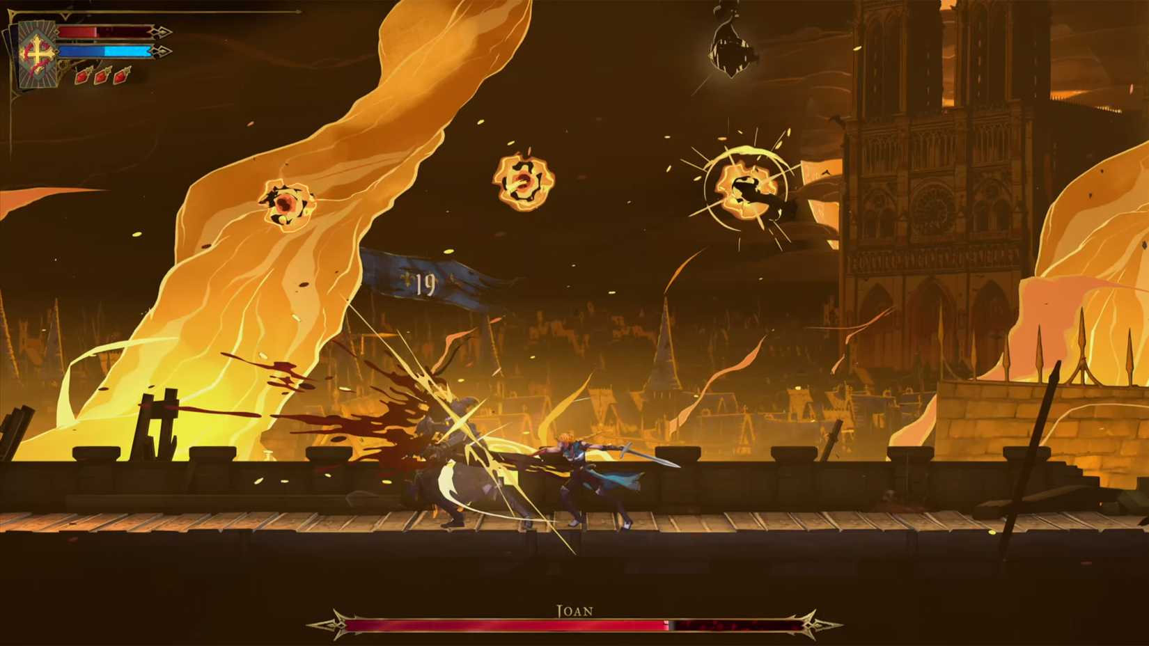 Joan Fight Castlevania Belmont's Curse