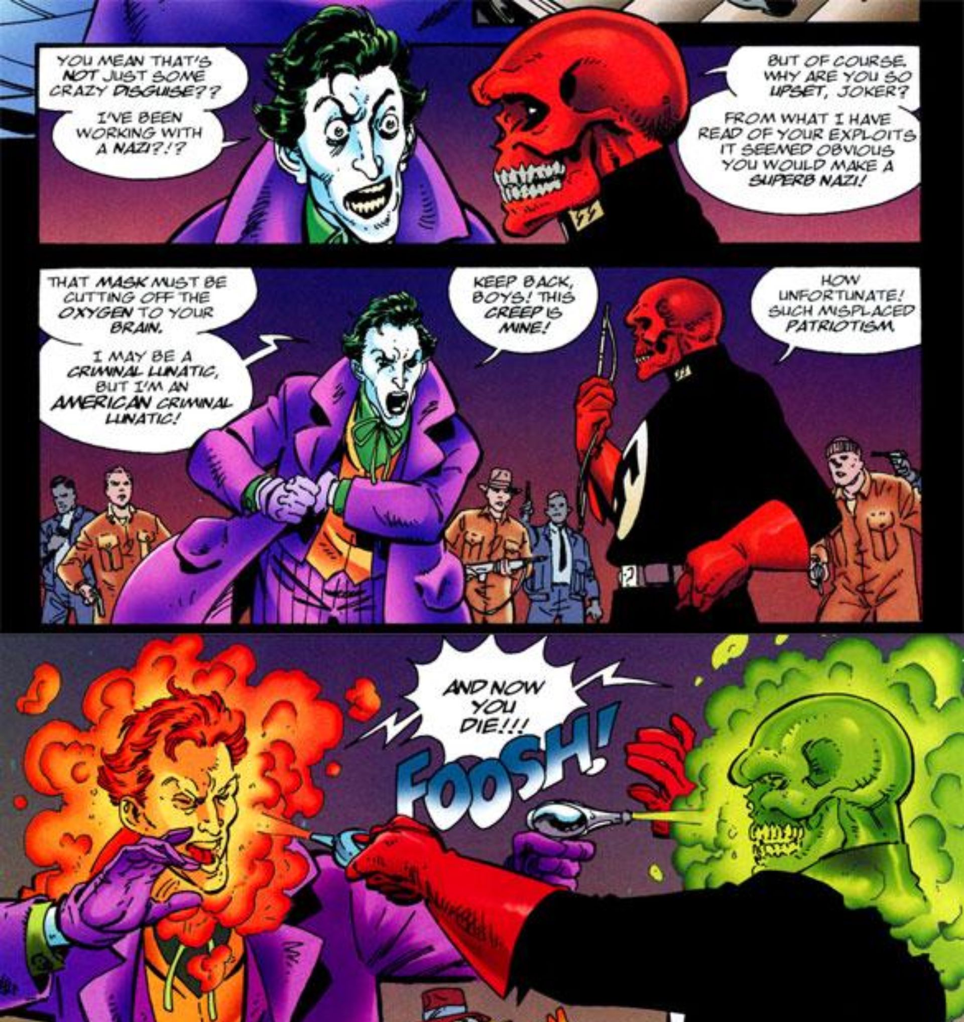 Joker vs Red Skull