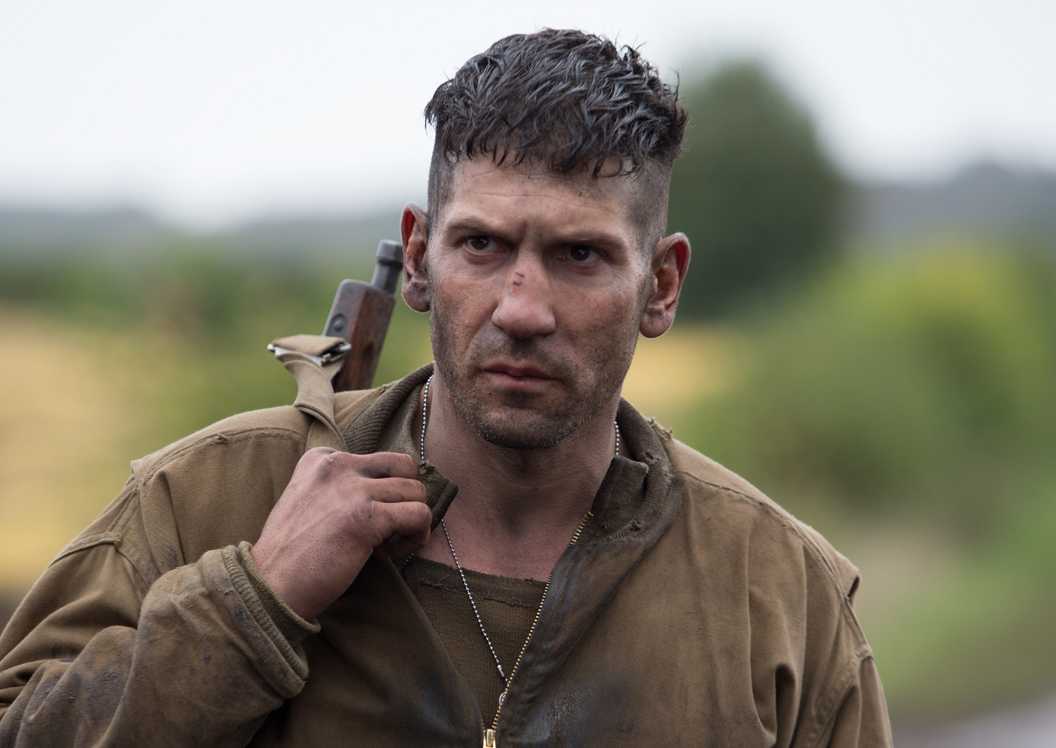 Jon Bernthal looking angry in Fury