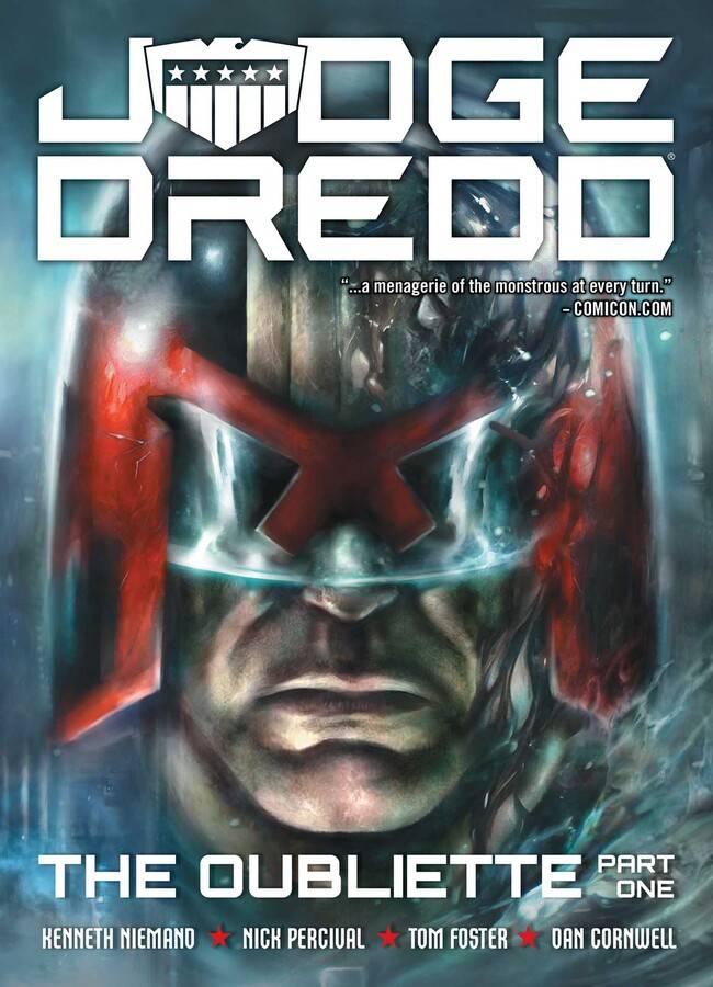 Judge Dredd The Oubliette cover part 1