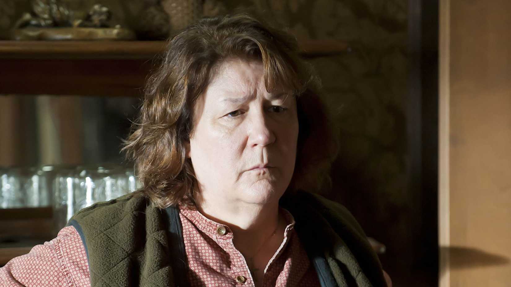Mags (Margo Martindale) looking annoyed in Justified.