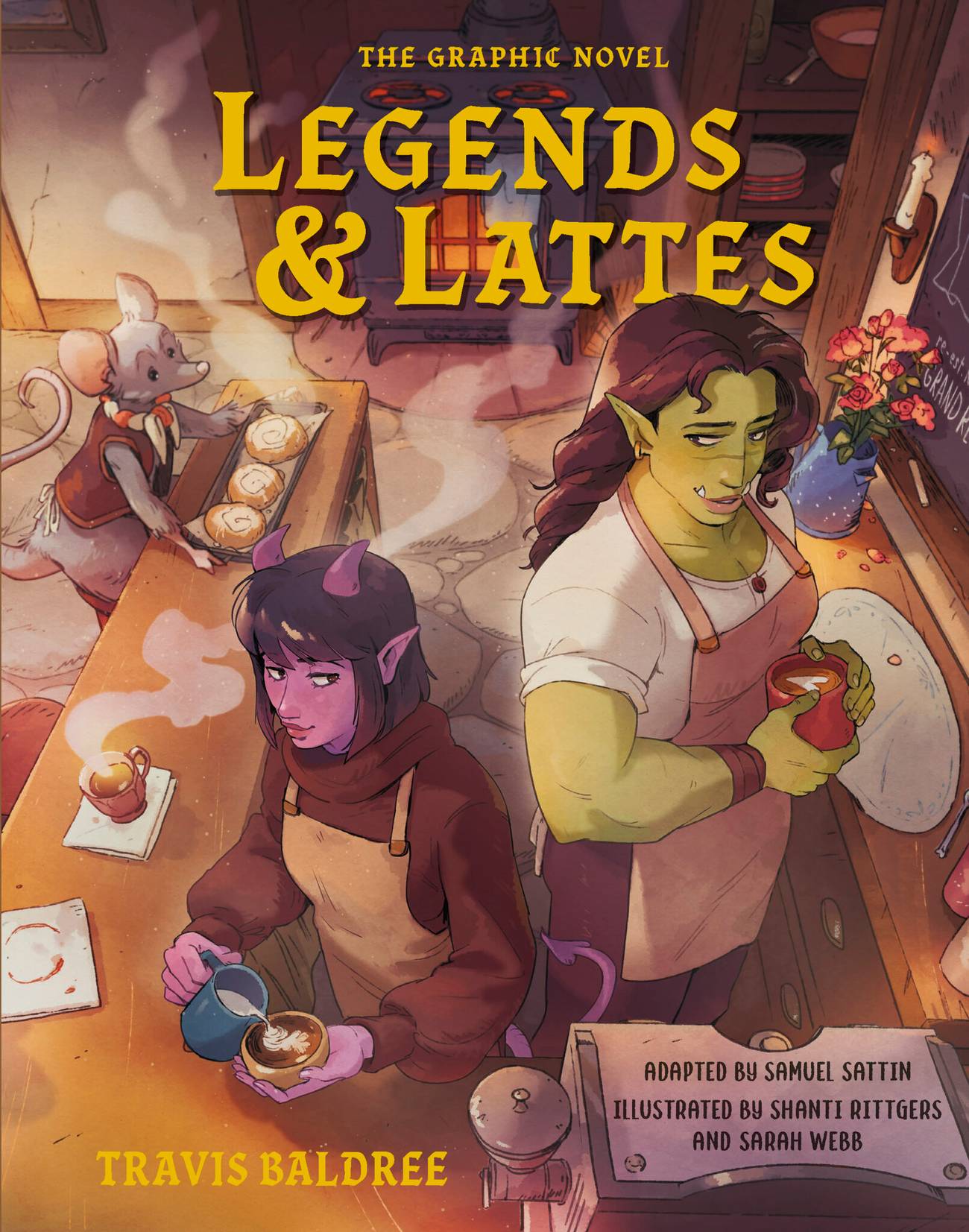 Legends & Lattes graphic novel cover