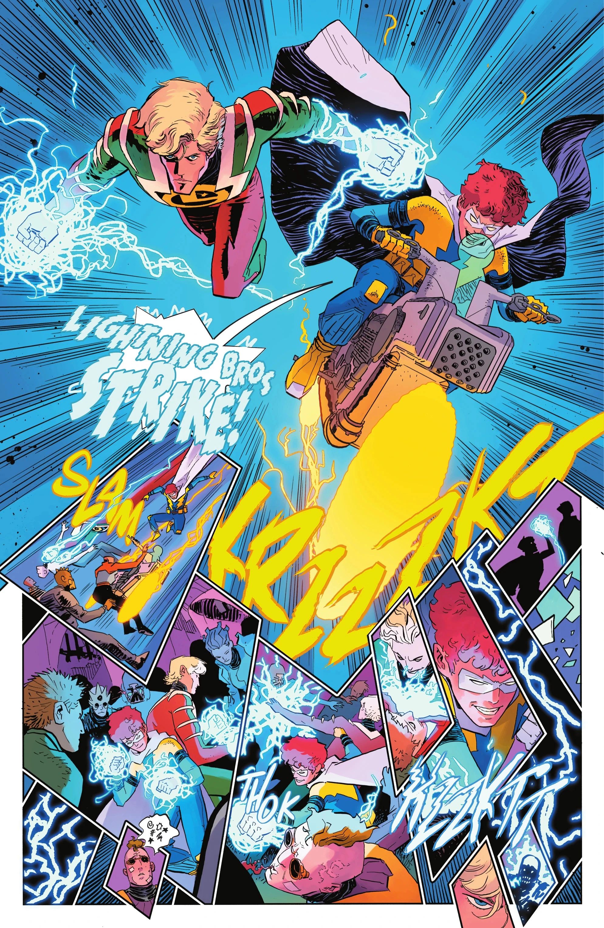 Legion of Super-Heroes Lightning Bros