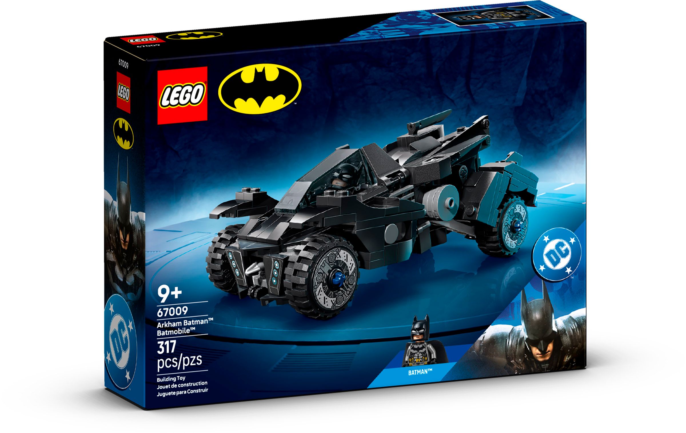 LEGO DC Arkham Batman Batmobile 67009 Box