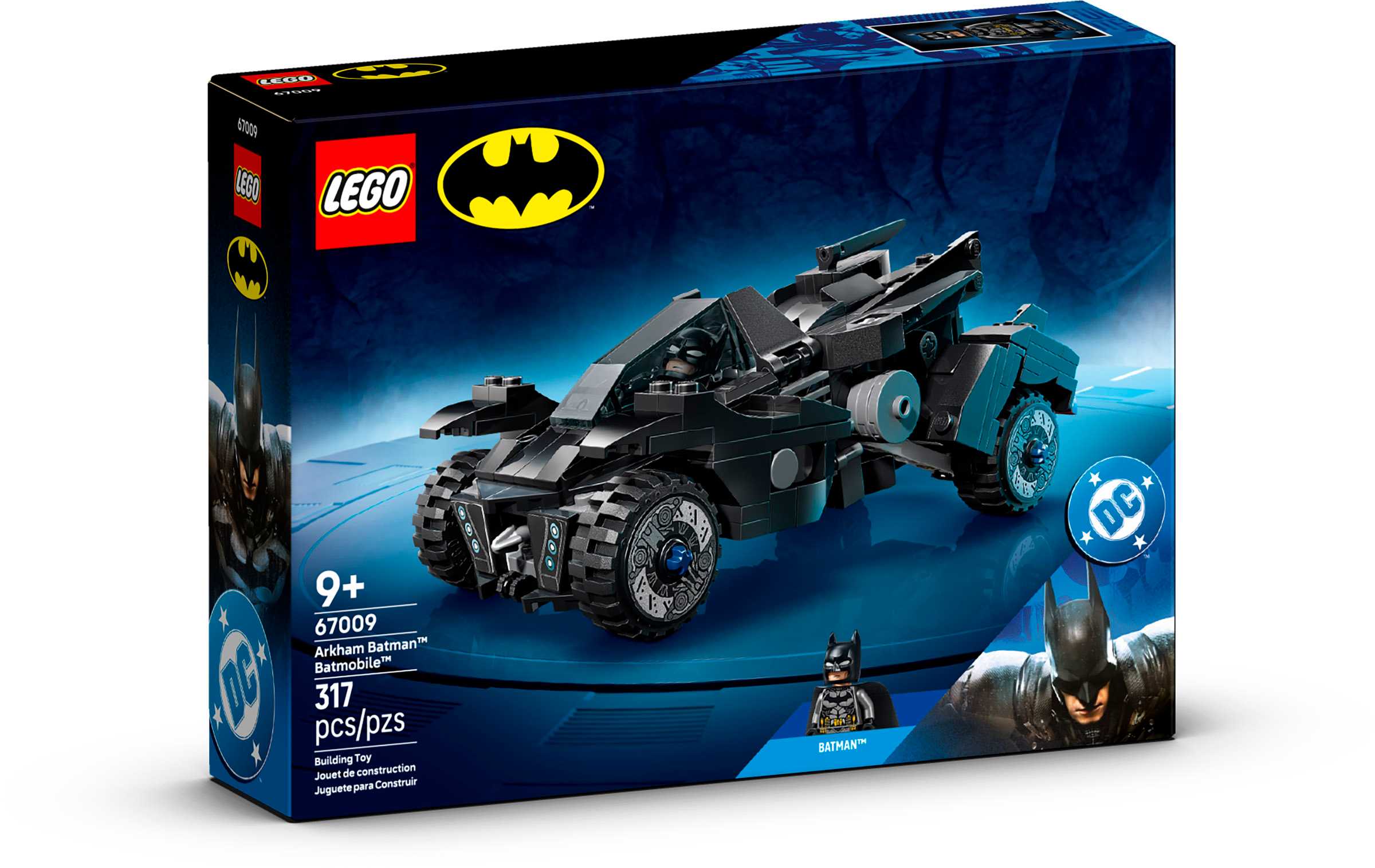 LEGO DC Arkham Batman Batmobile 67009 Box