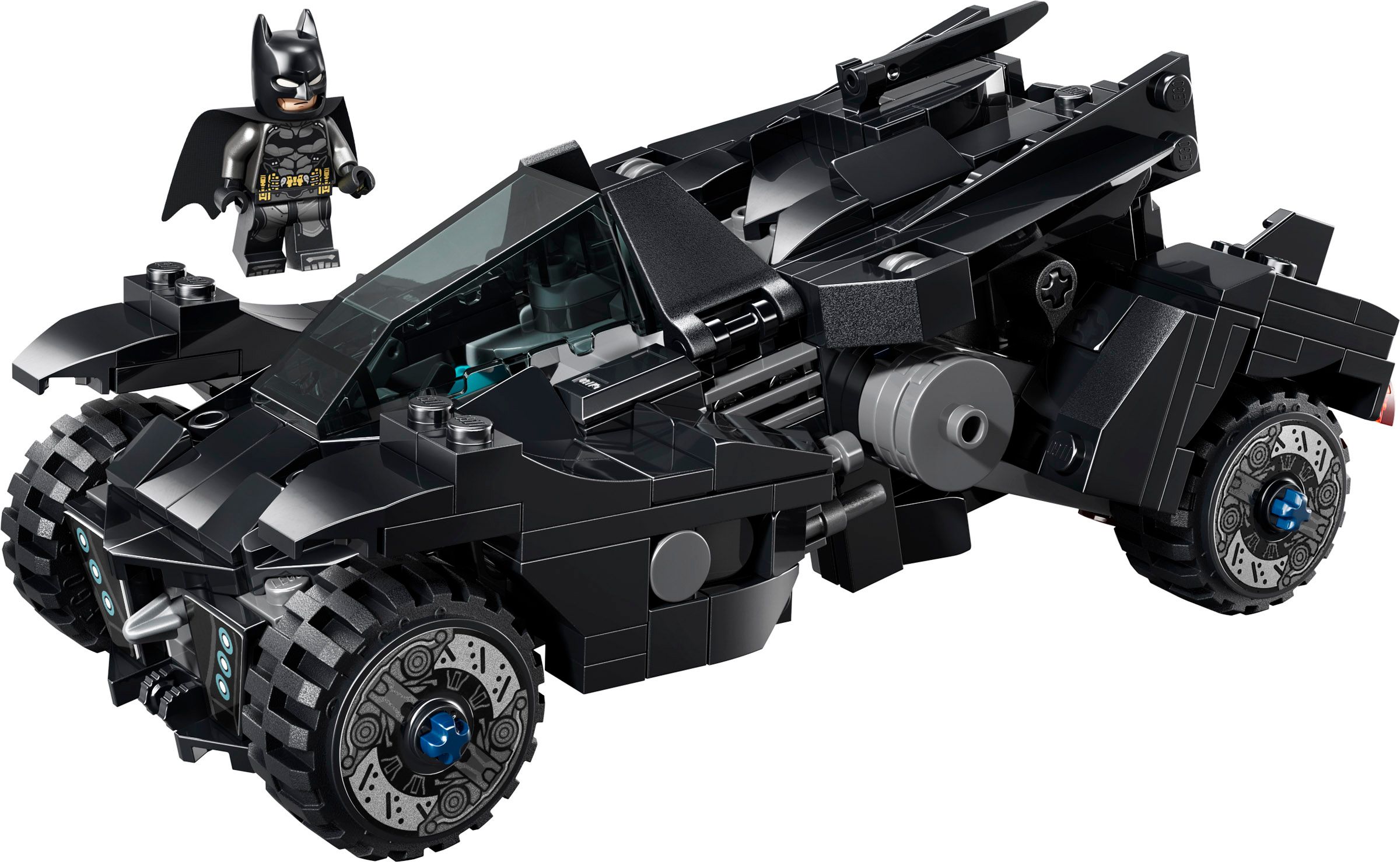 LEGO DC Arkham Batman Batmobile 67009 Product Closeup