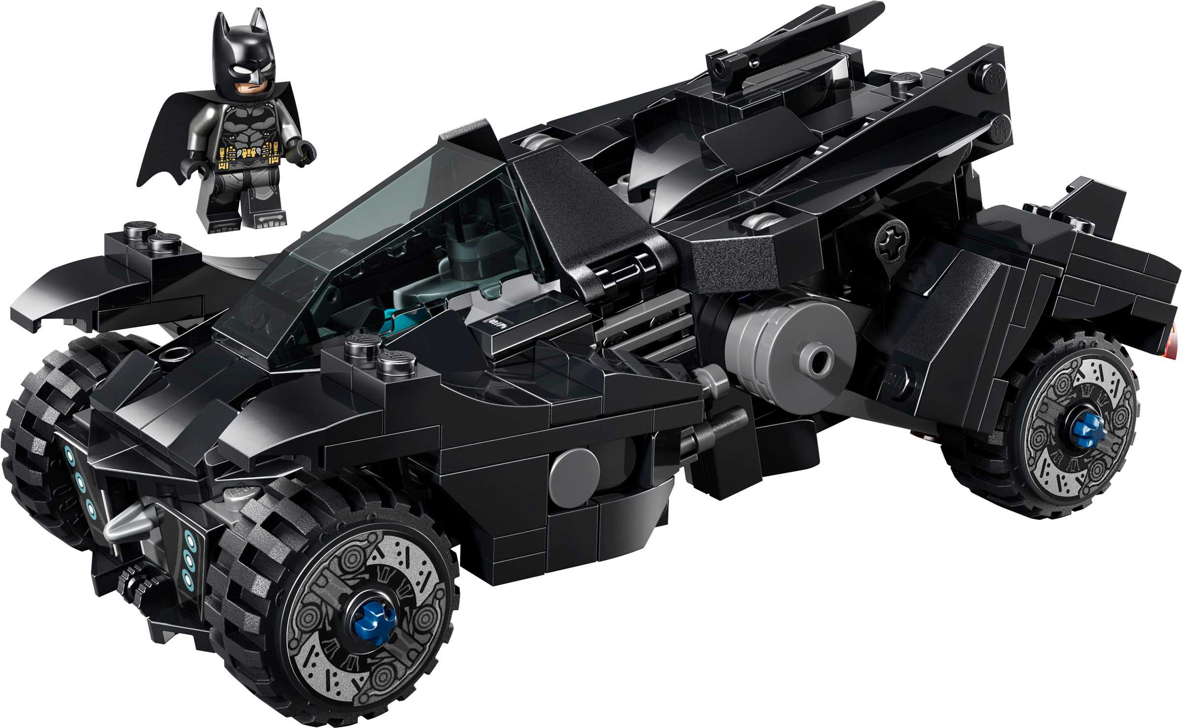 LEGO DC Arkham Batman Batmobile 67009 Product Closeup