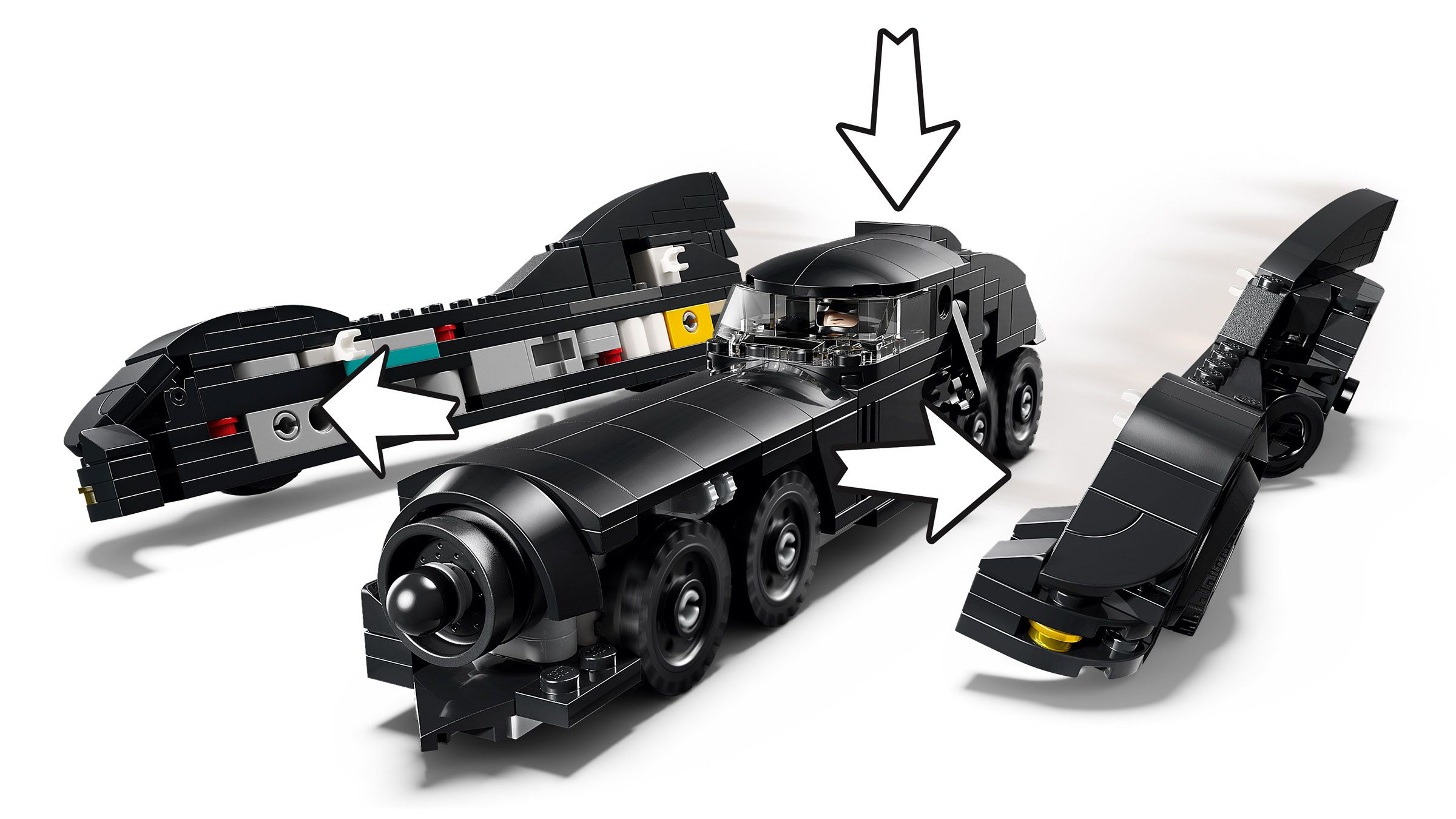 LEGO DC Batman Returns Batmobile and Duck 67008 Batmissile