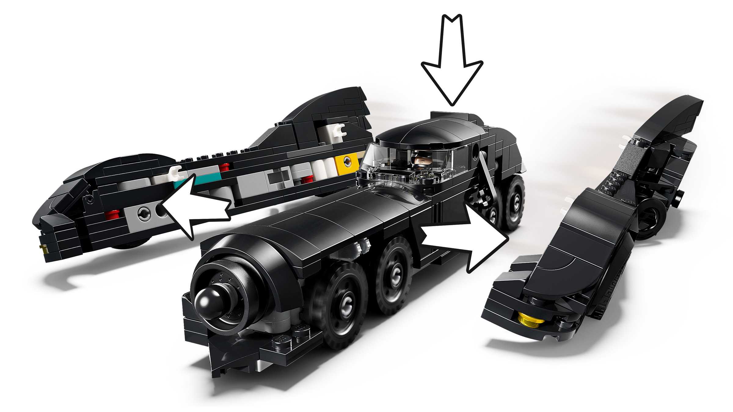 LEGO DC Batman Returns Batmobile and Duck 67008 Batmissile