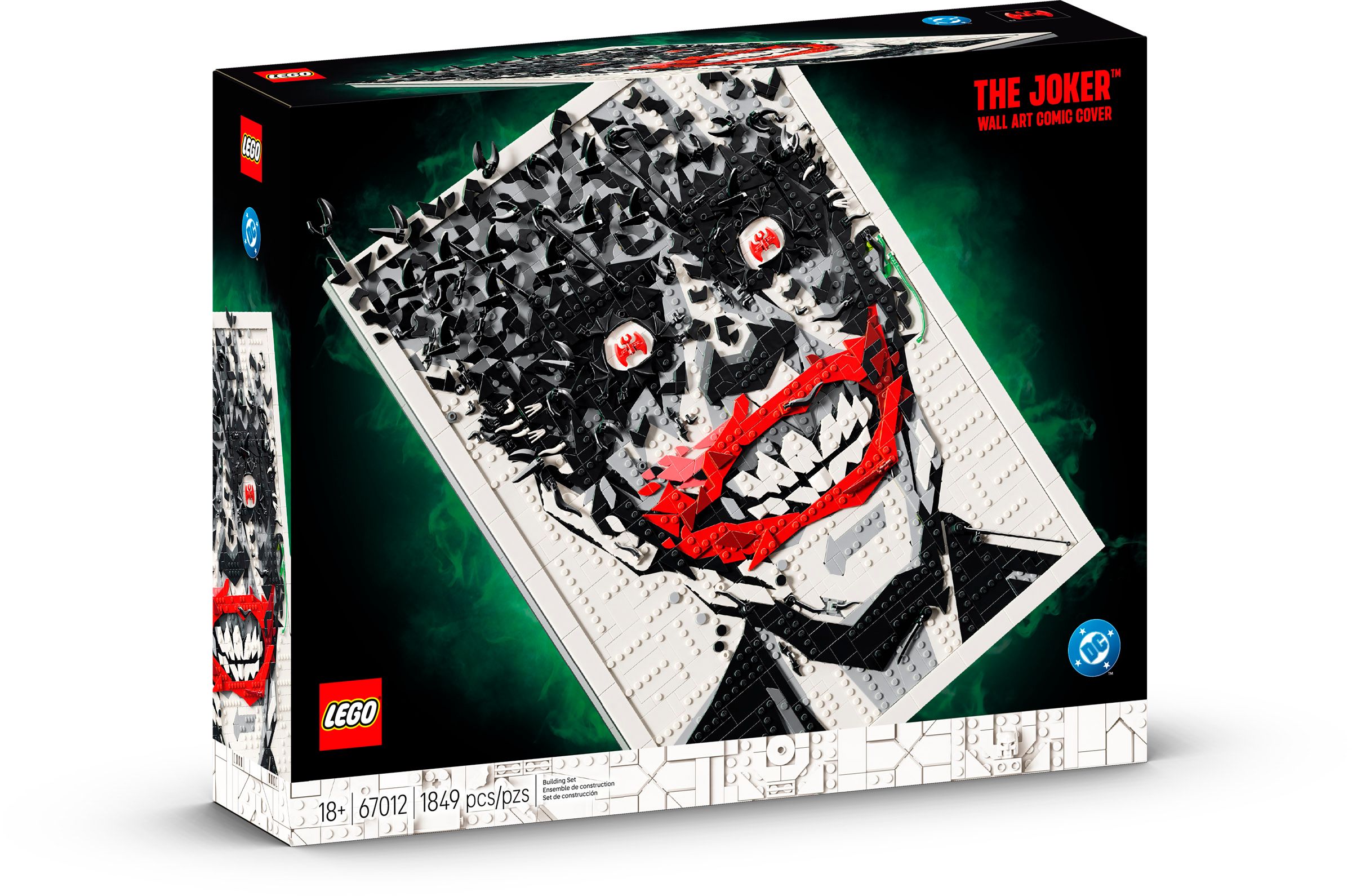 LEGO DC Batman The Joker Wall Art 67012 Box