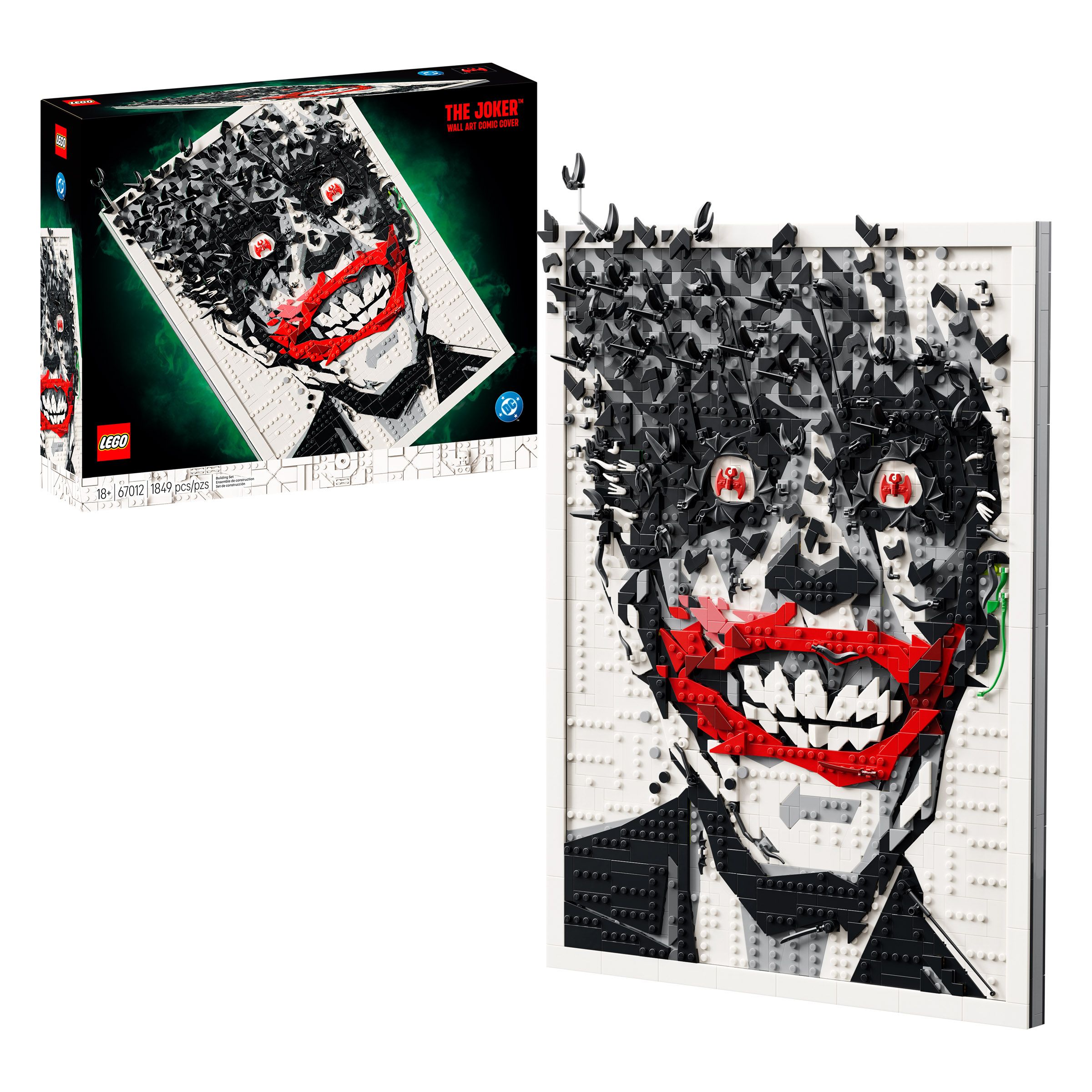 LEGO DC Batman The Joker Wall Art 67012 Product
