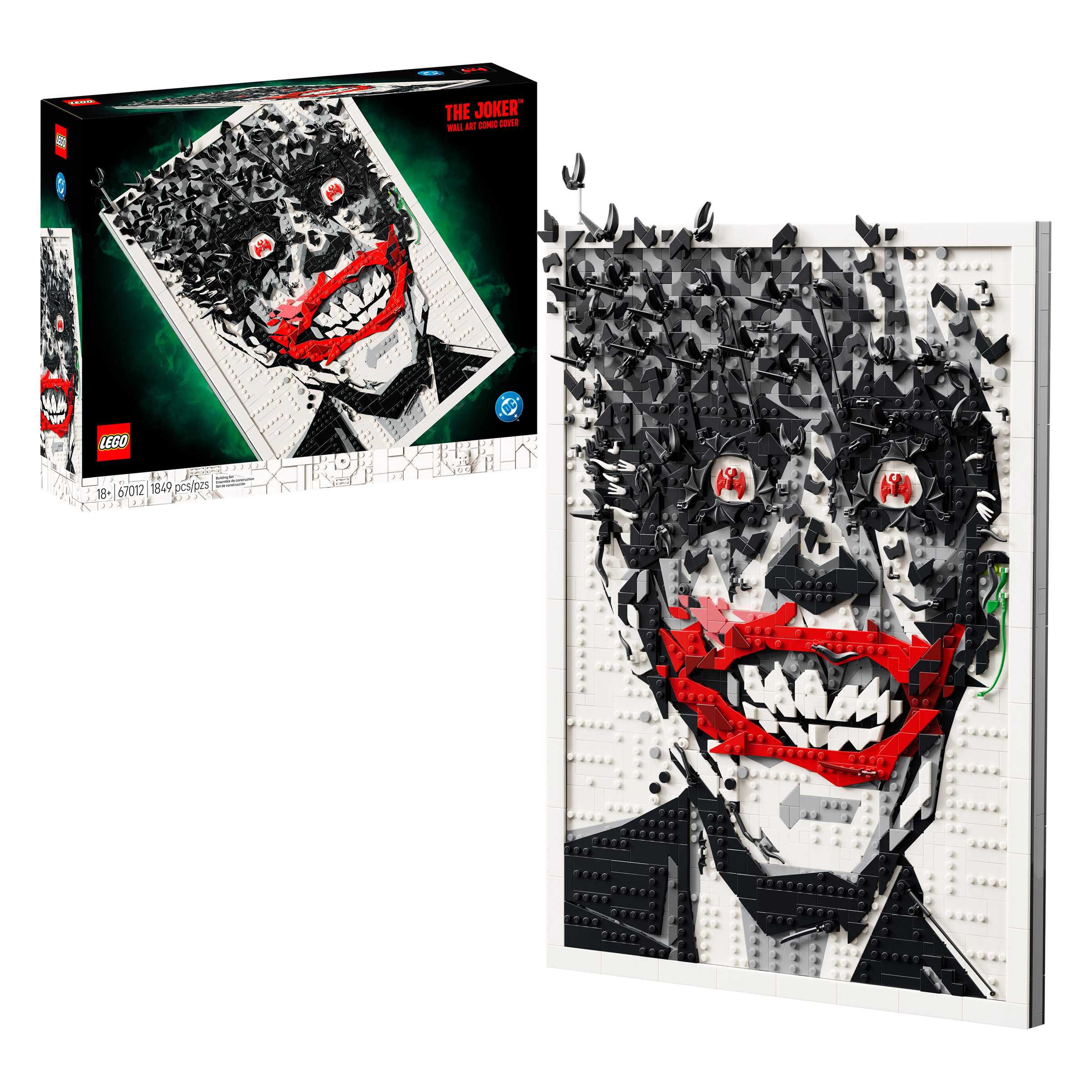 LEGO DC Batman The Joker Wall Art 67012 Product