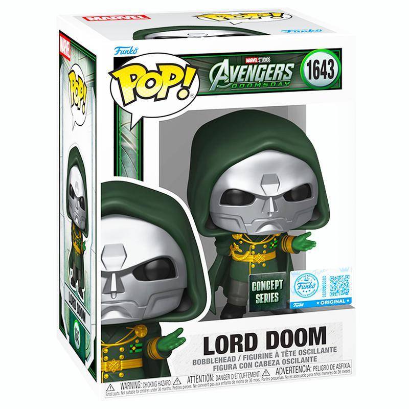 Lord Doom Funko Pop in box