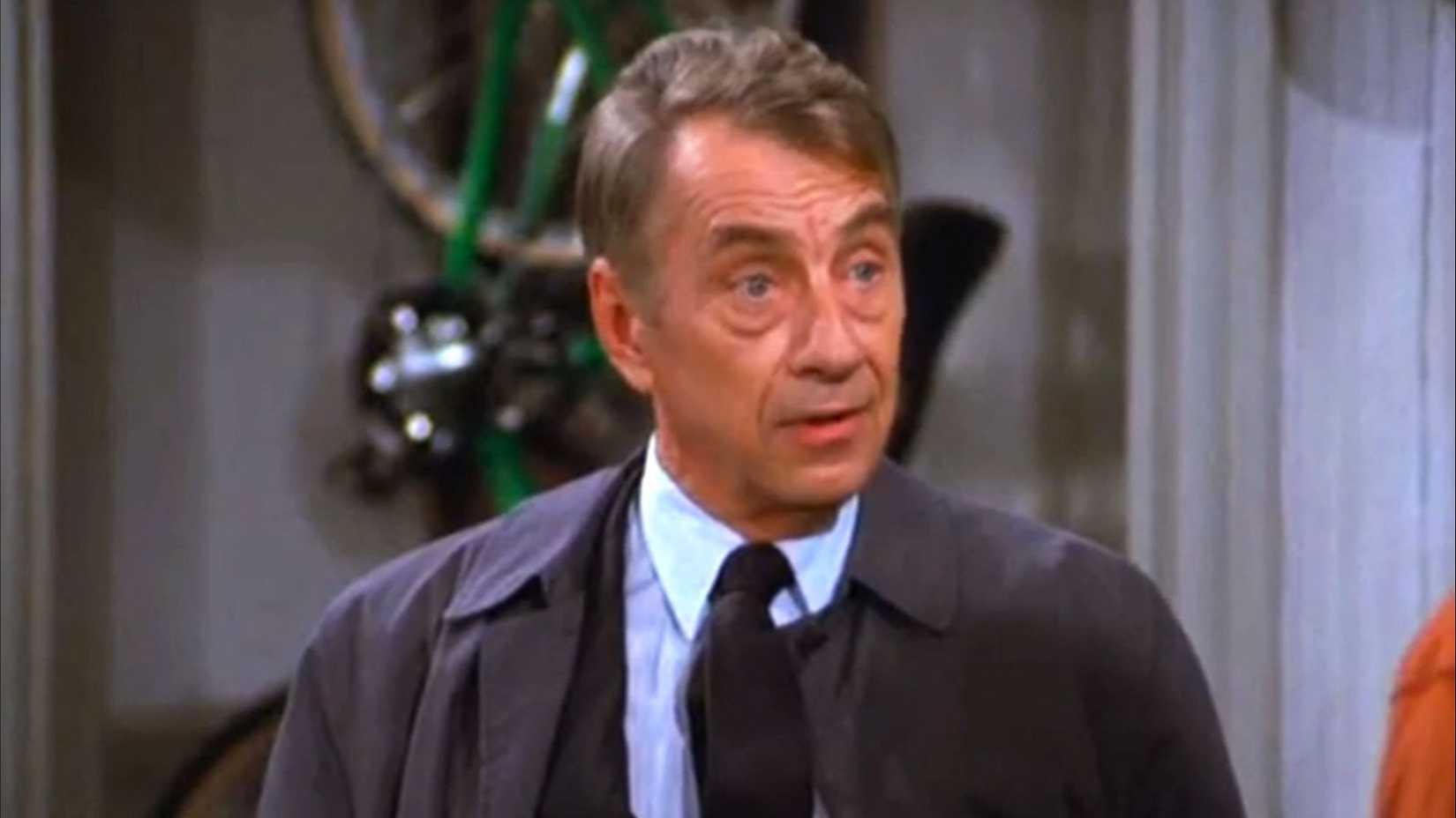 Lt. Bookman (Philip Baker Hall) talking to someone in Seinfeld.