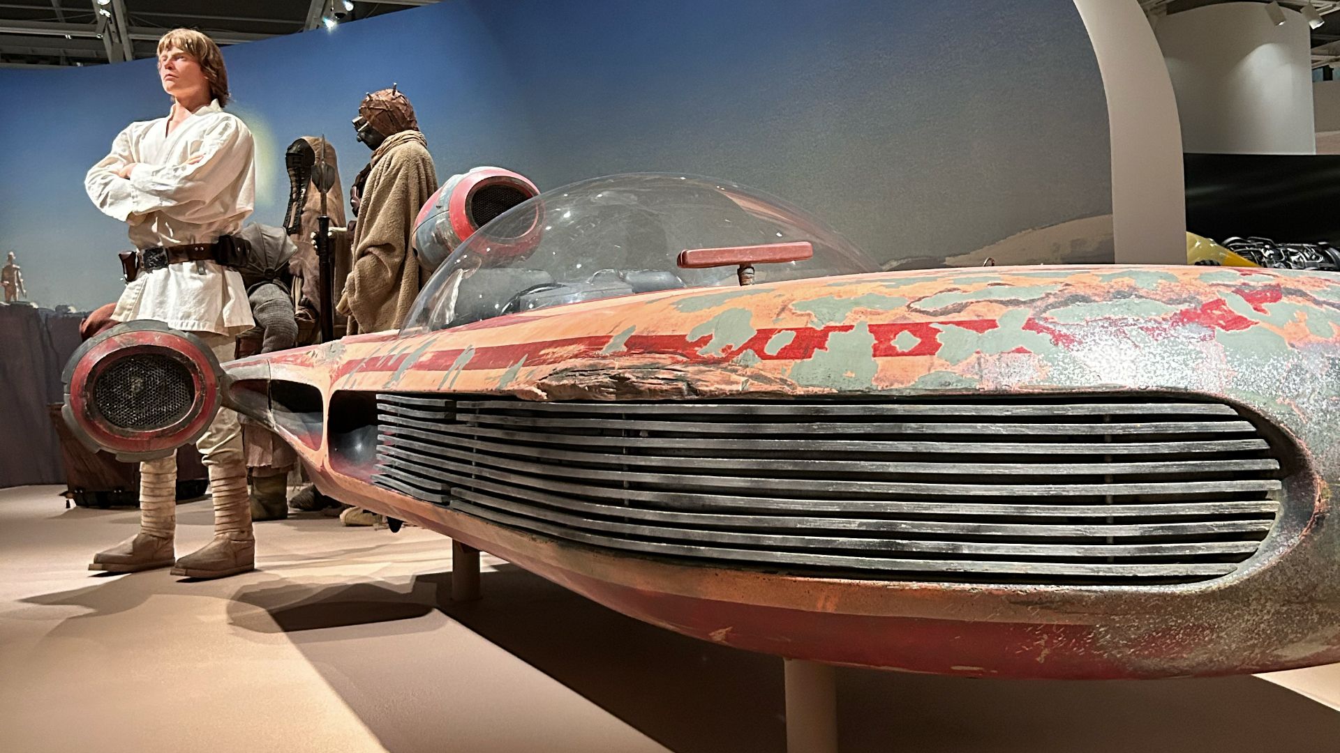 Luke Landspeeder At Lucas Museum of Narrative Art