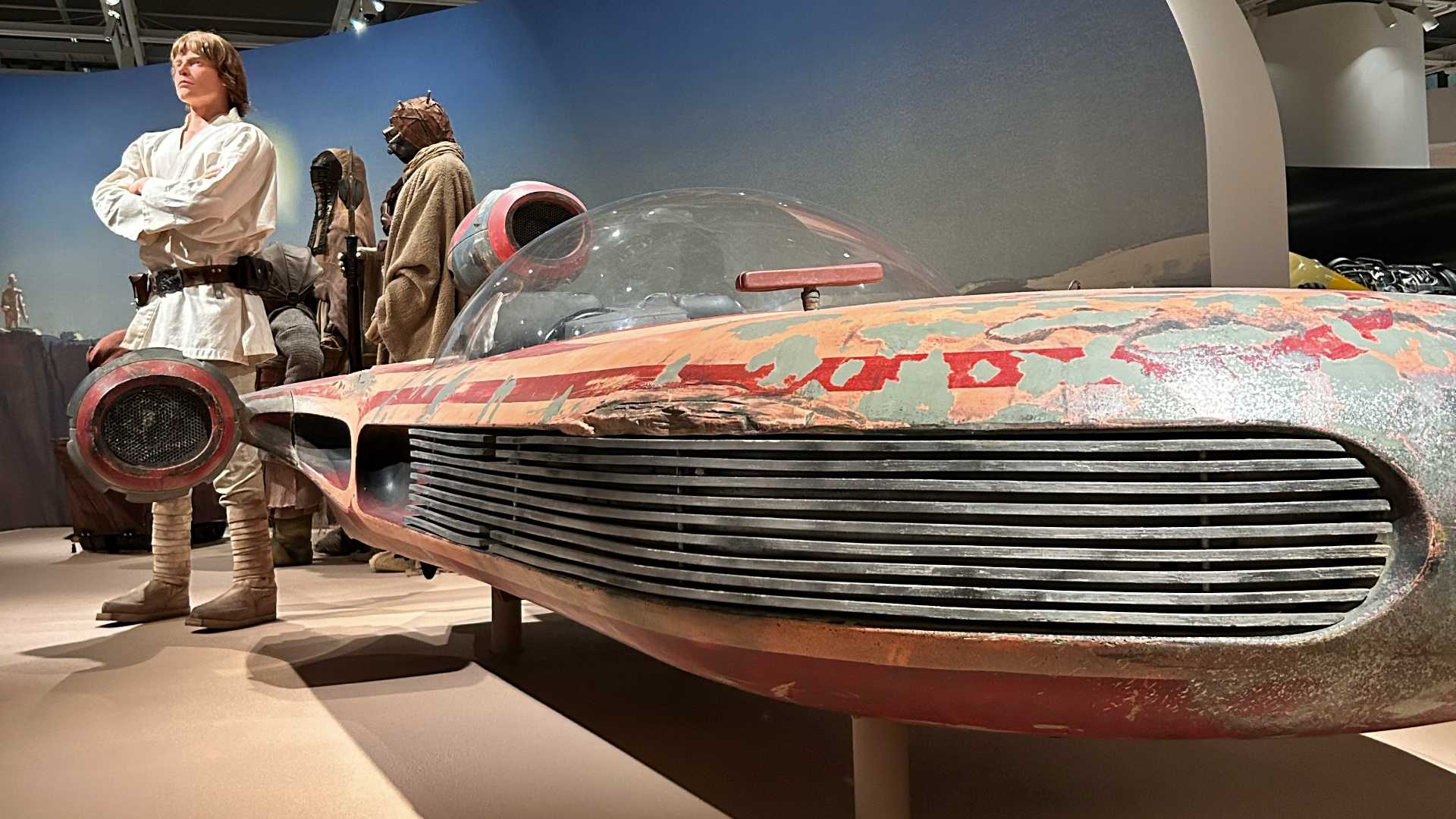 Luke Landspeeder At Lucas Museum of Narrative Art
