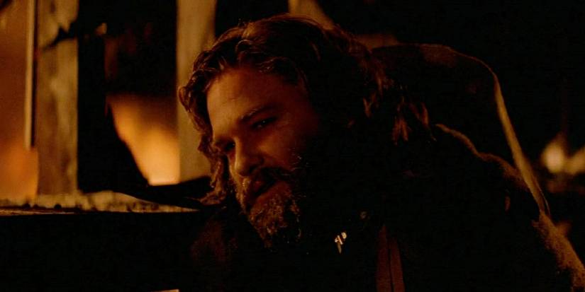 Macready talking to Childs at the end of John Carpenter's The Thing