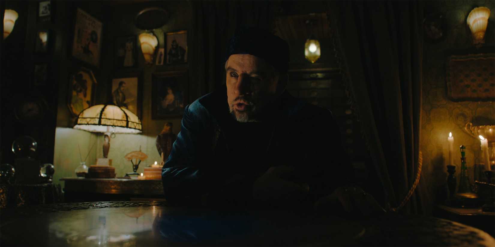 Mark Hamill as psychic Damon Nostra in Carrie 2026 TV show