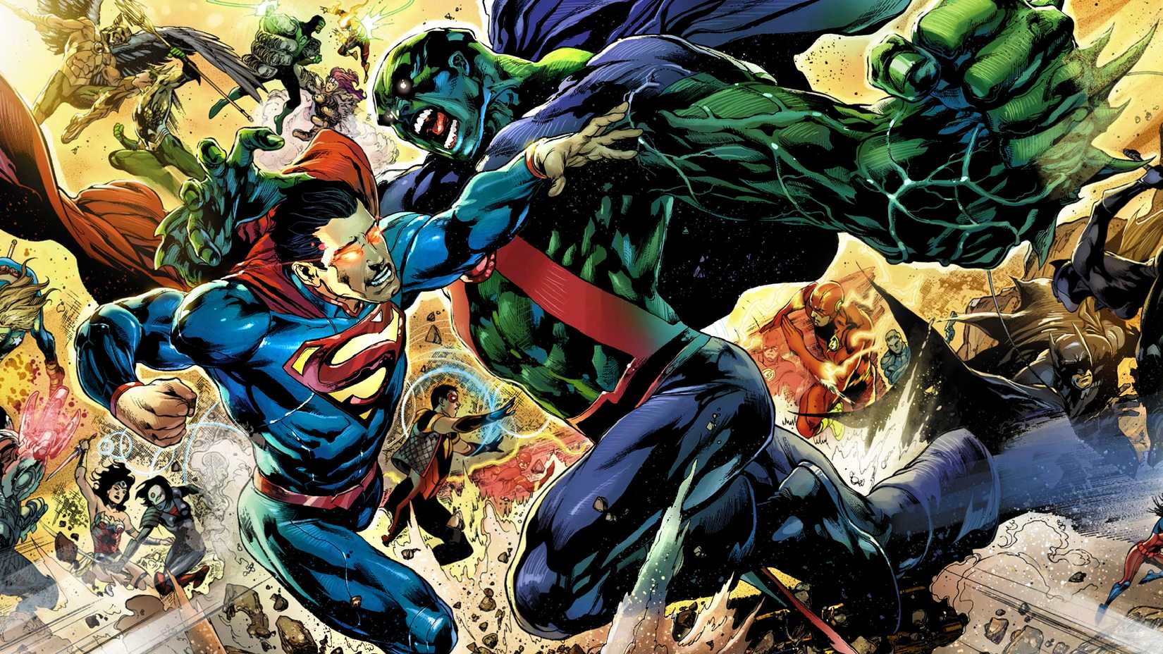 Martian Manhunter overpowers Superman in DC's New 52 universe