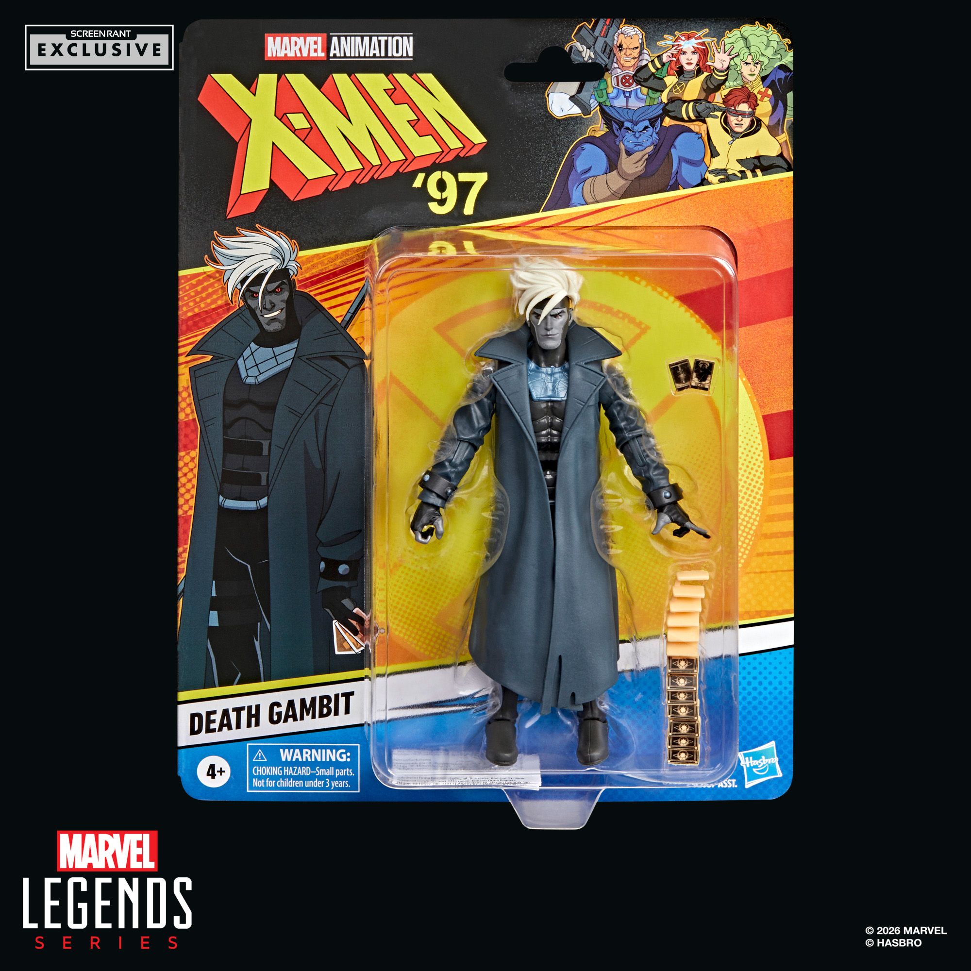 MARVEL LEGENDS SERIES X-MEN _97 DEATH GAMBIT (7)-SR