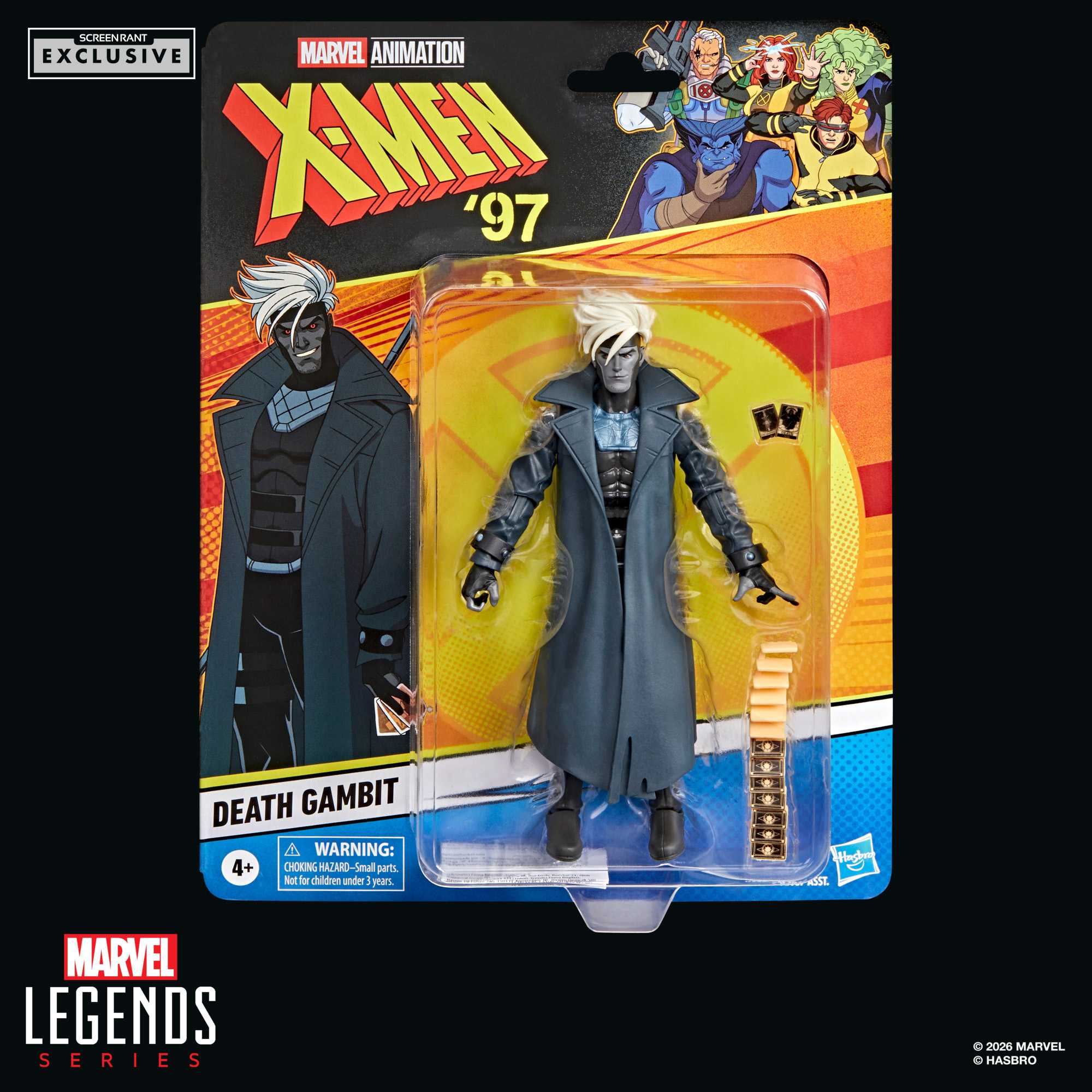 MARVEL LEGENDS SERIES X-MEN _97 DEATH GAMBIT (7)-SR