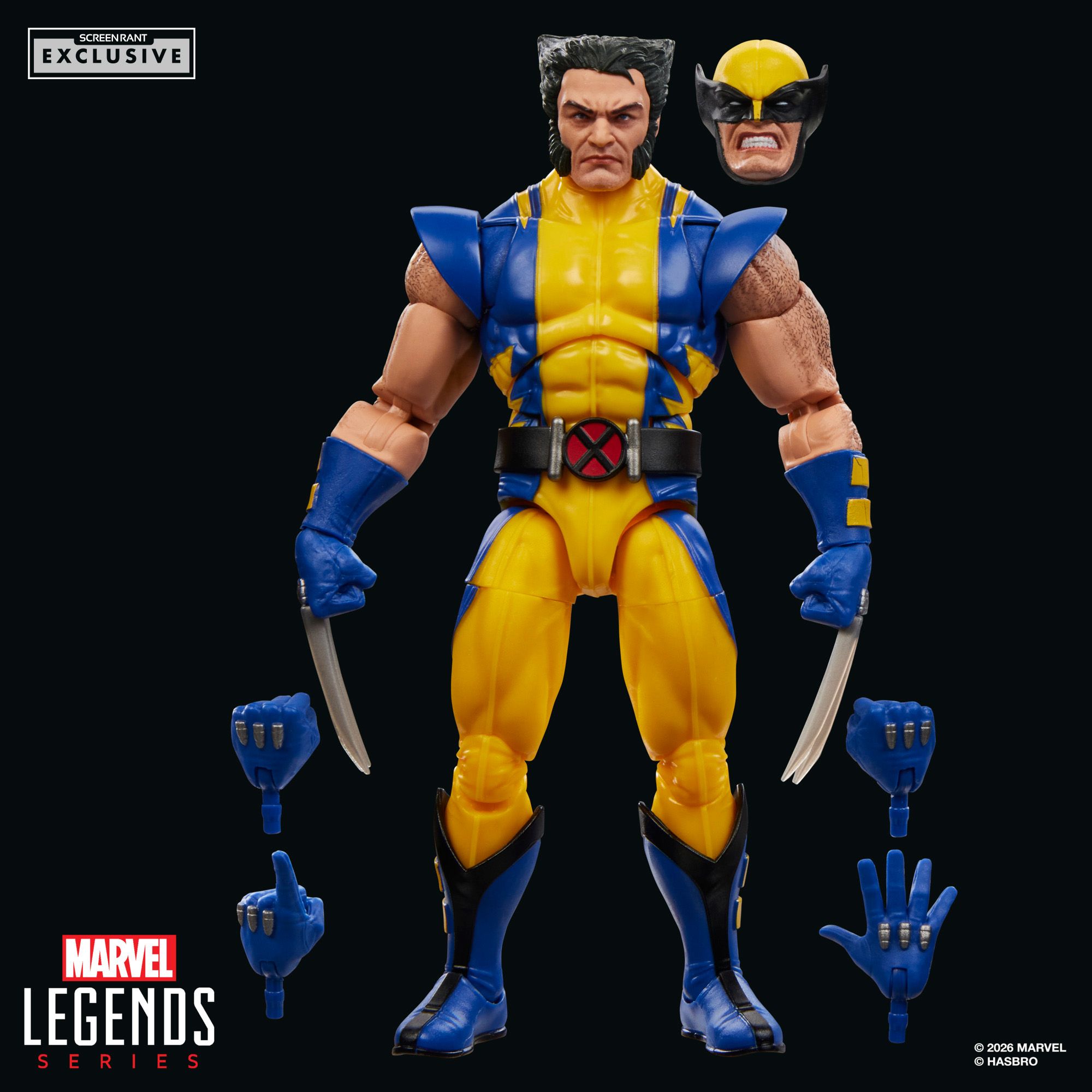 MARVEL LEGENDS SERIES X-MEN CYCLOPS & WOLVERINE (11)-SR