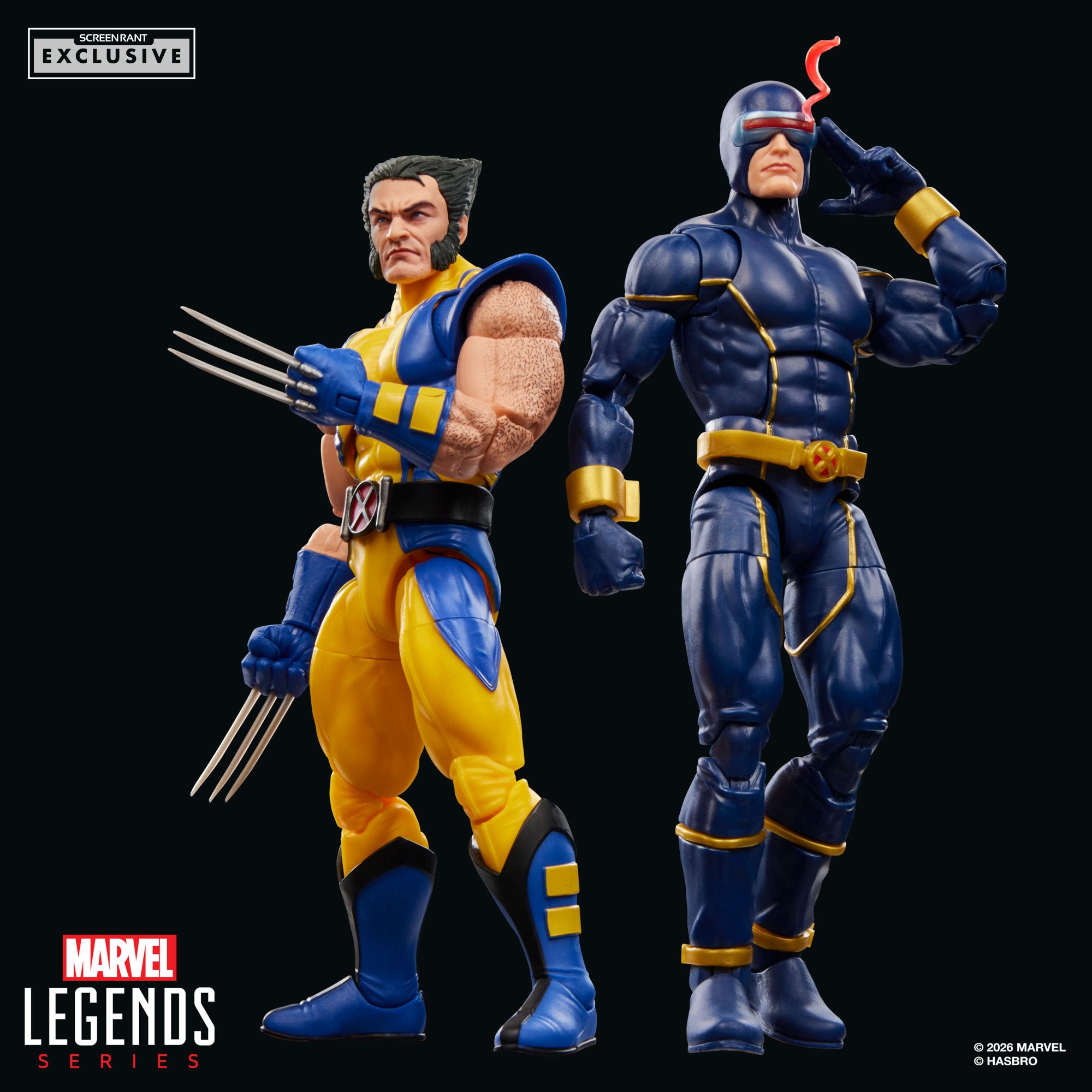 MARVEL LEGENDS SERIES X-MEN CYCLOPS & WOLVERINE (5)-SR