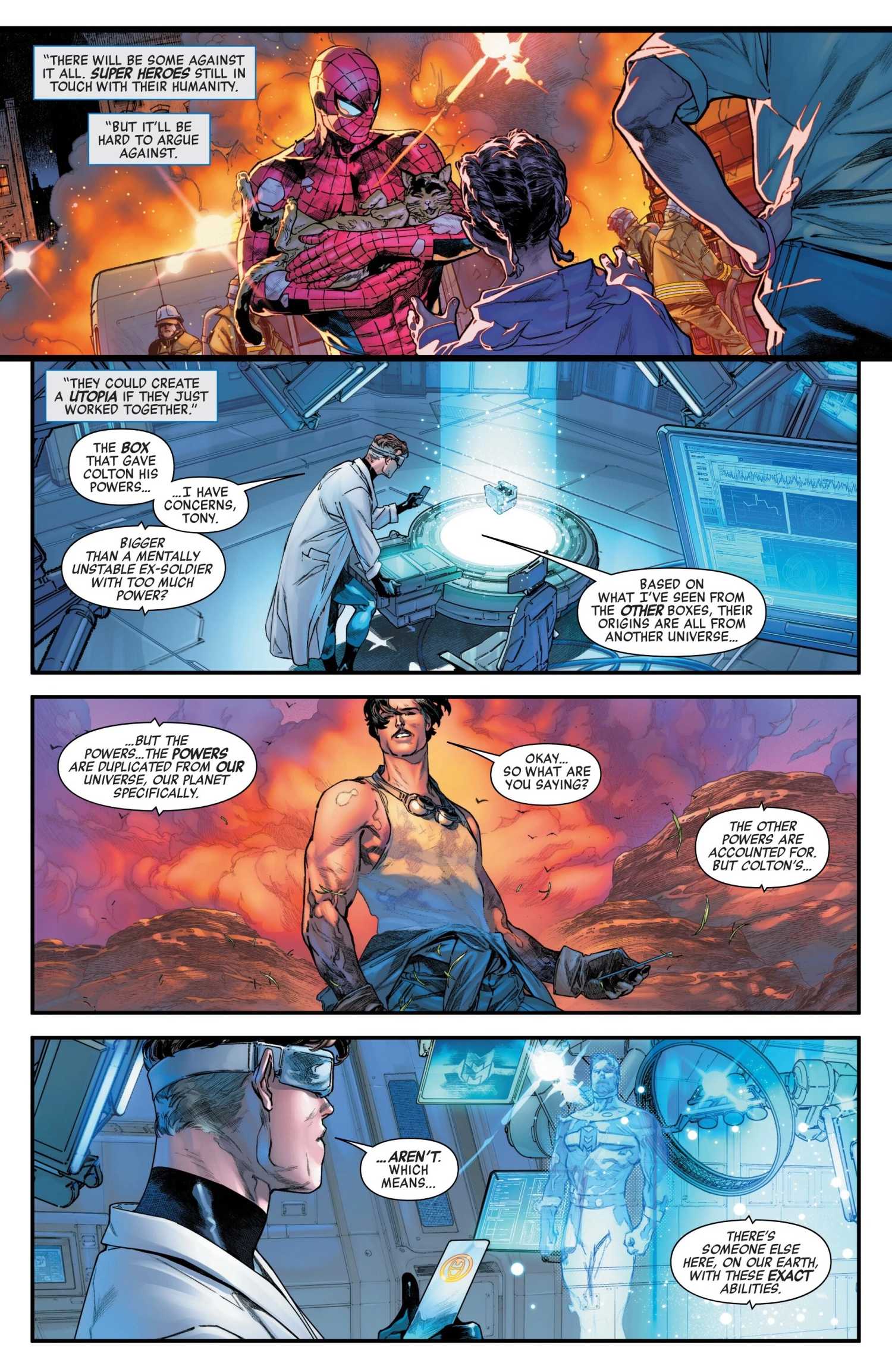 Marvel Miracleman Hiding