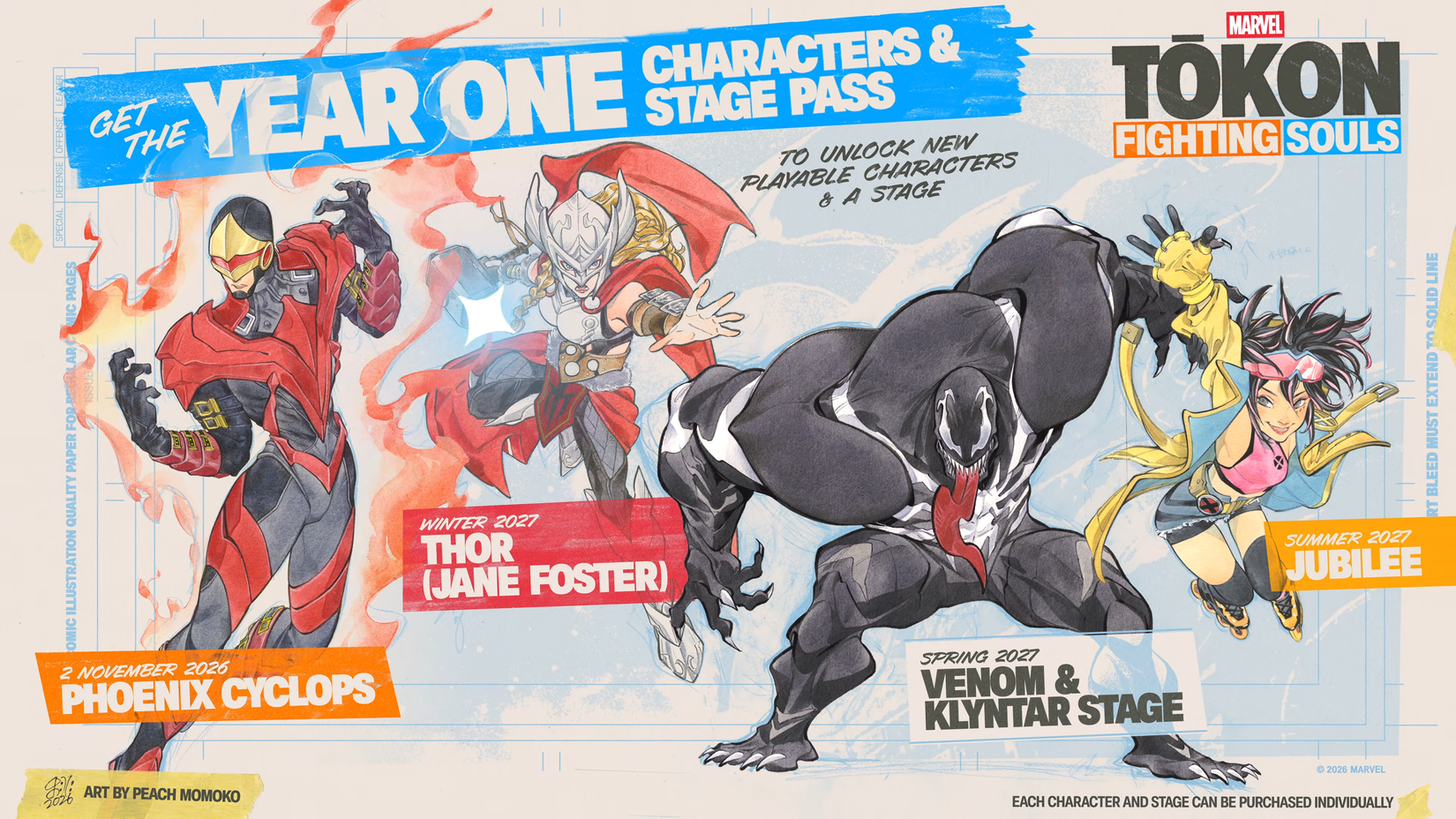 MARVEL Tokon Fighting Souls _ Year 1 DLC