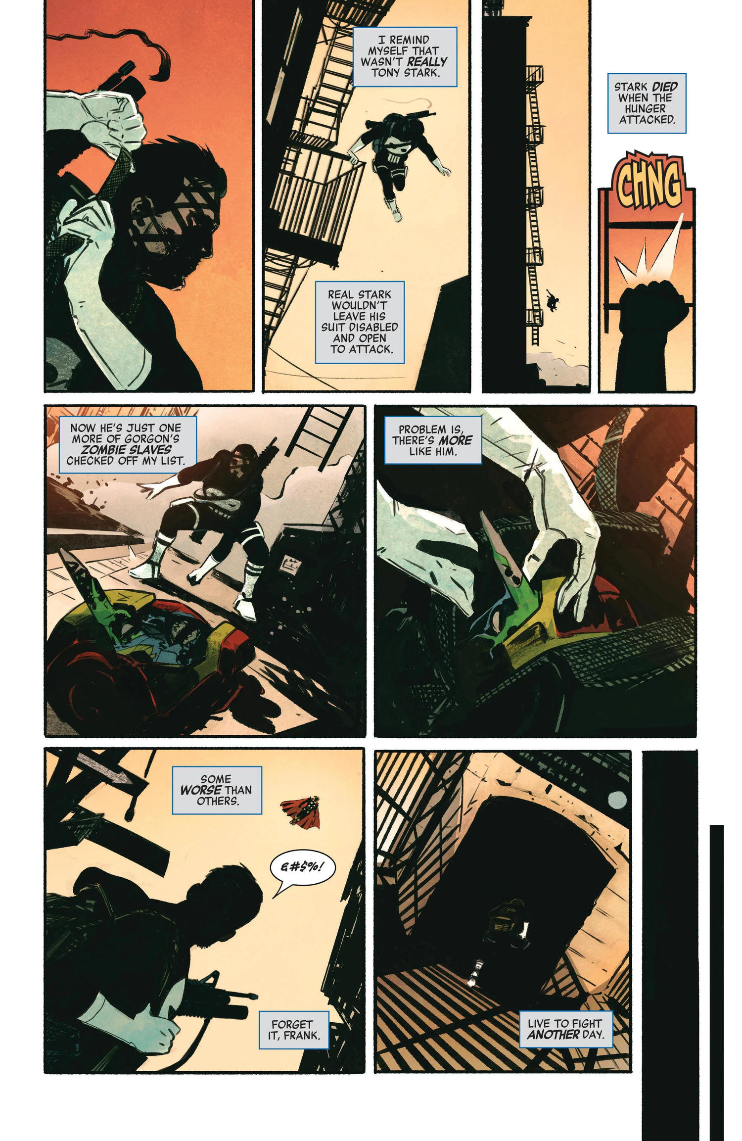 marvel zombies war zone punisher thor