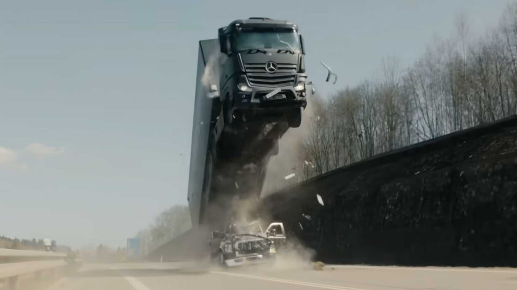 Matchbox Movie Truck Stunt