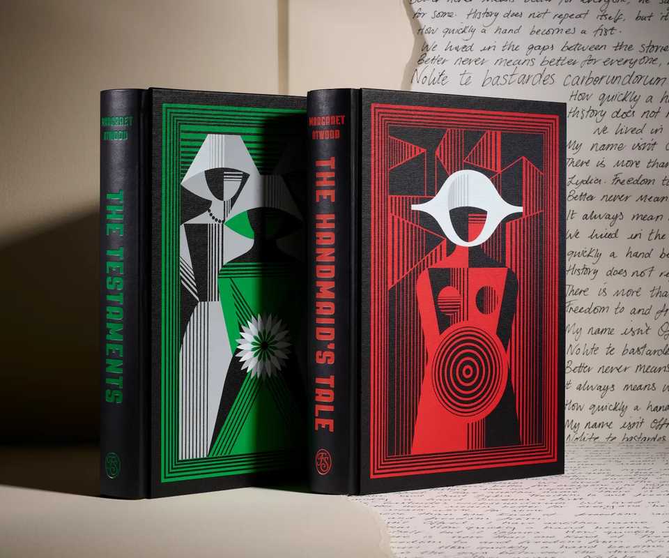 The Handmaid's Tale and The Testaments Covers