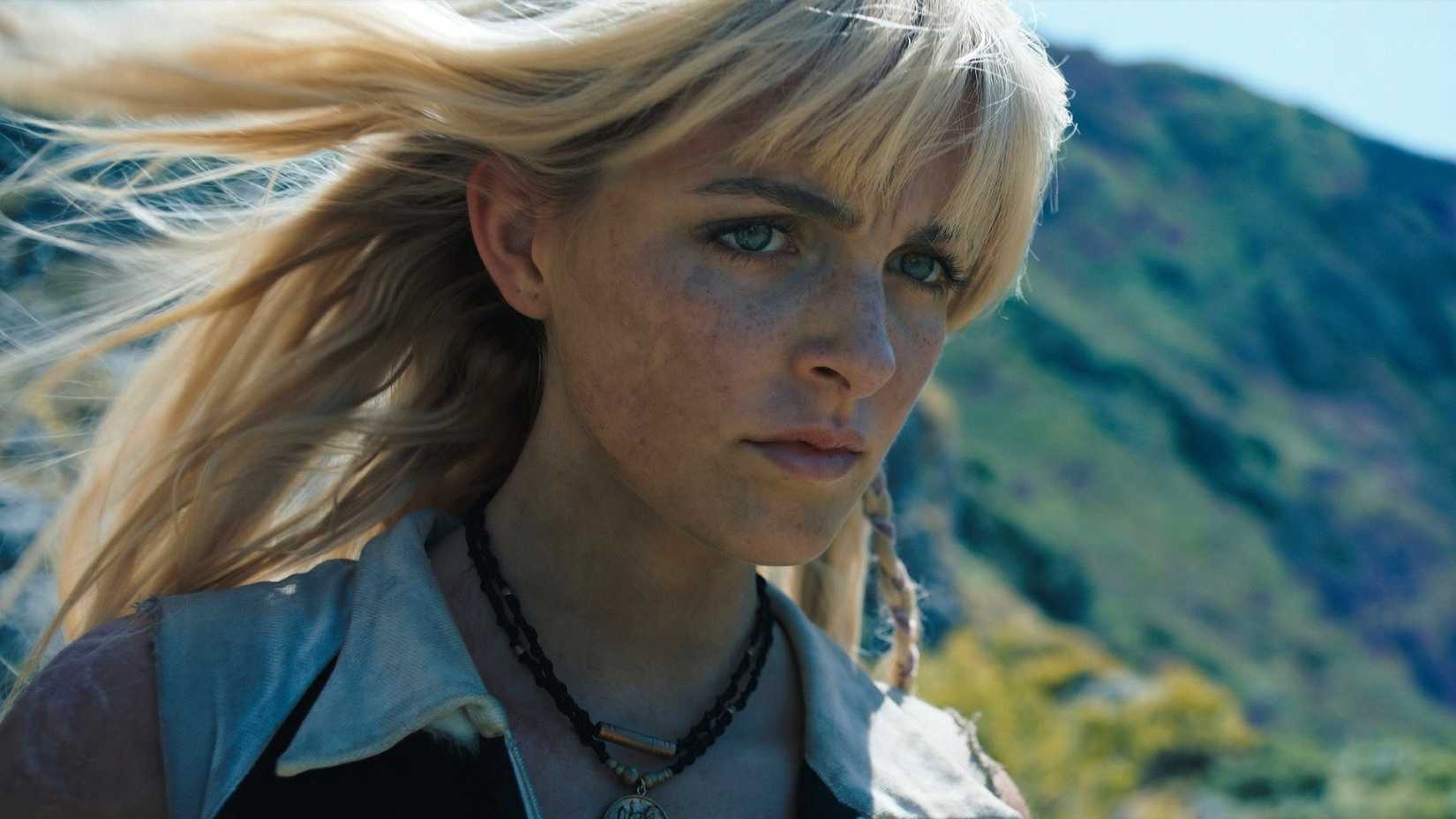 Mckenna Grace as Maysilee Donner in The Hunger Games: Sunrise on the Reaping