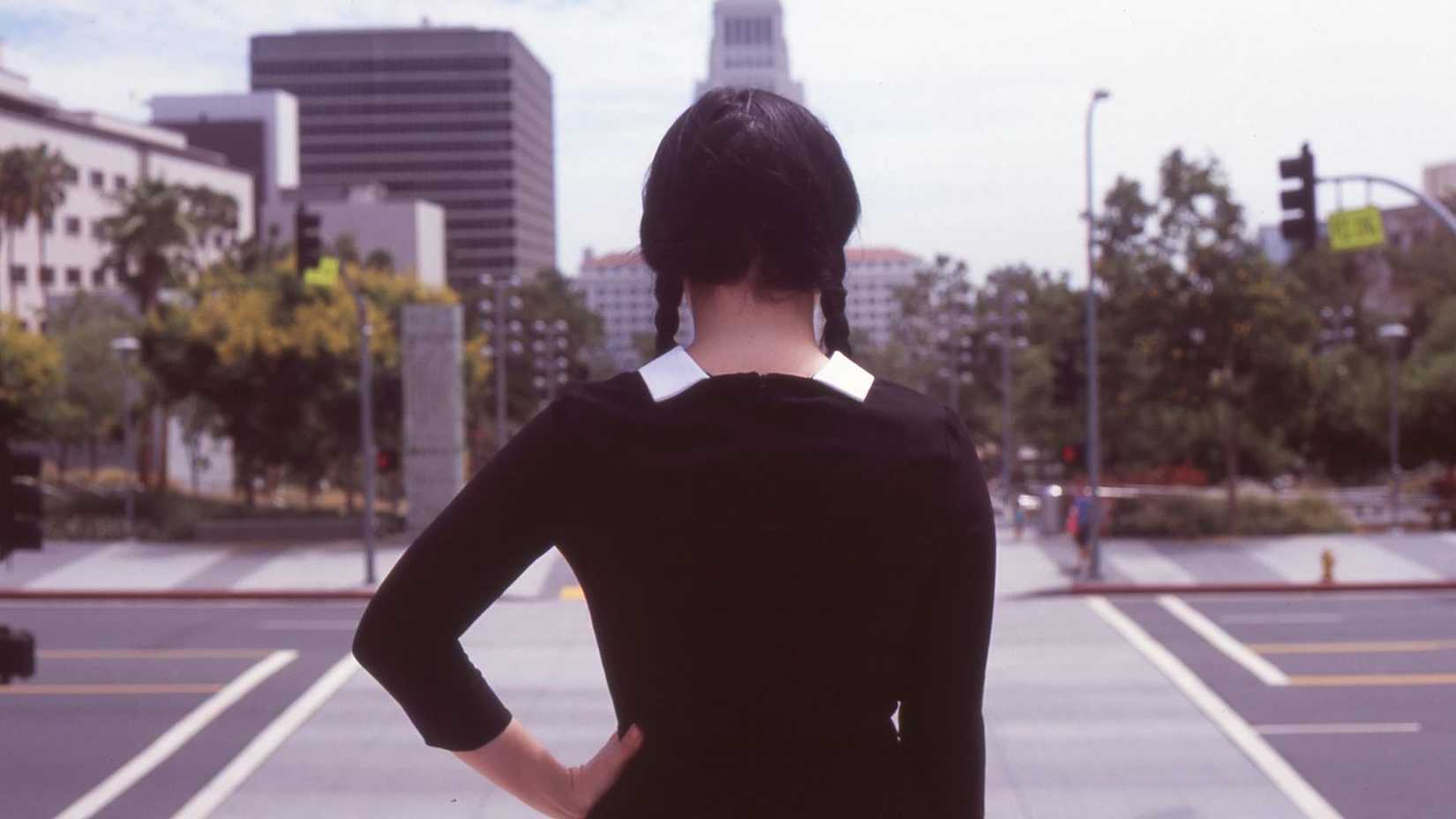Melissa Hunter in Adult Wednesday Addams
