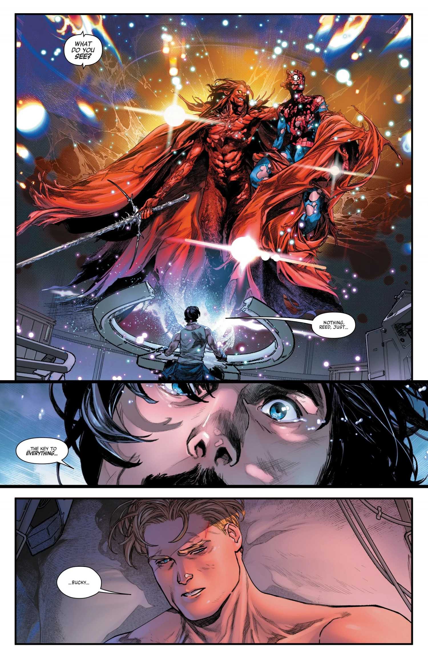 Avengers: Armageddon #5 Shows Iron Man's Premonition of Spider-Man's Death