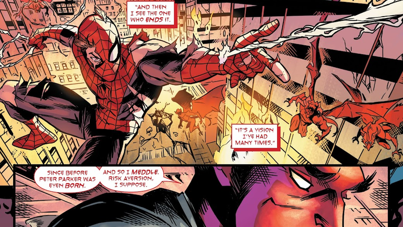 Mephisto talks about his link to Spider-Man