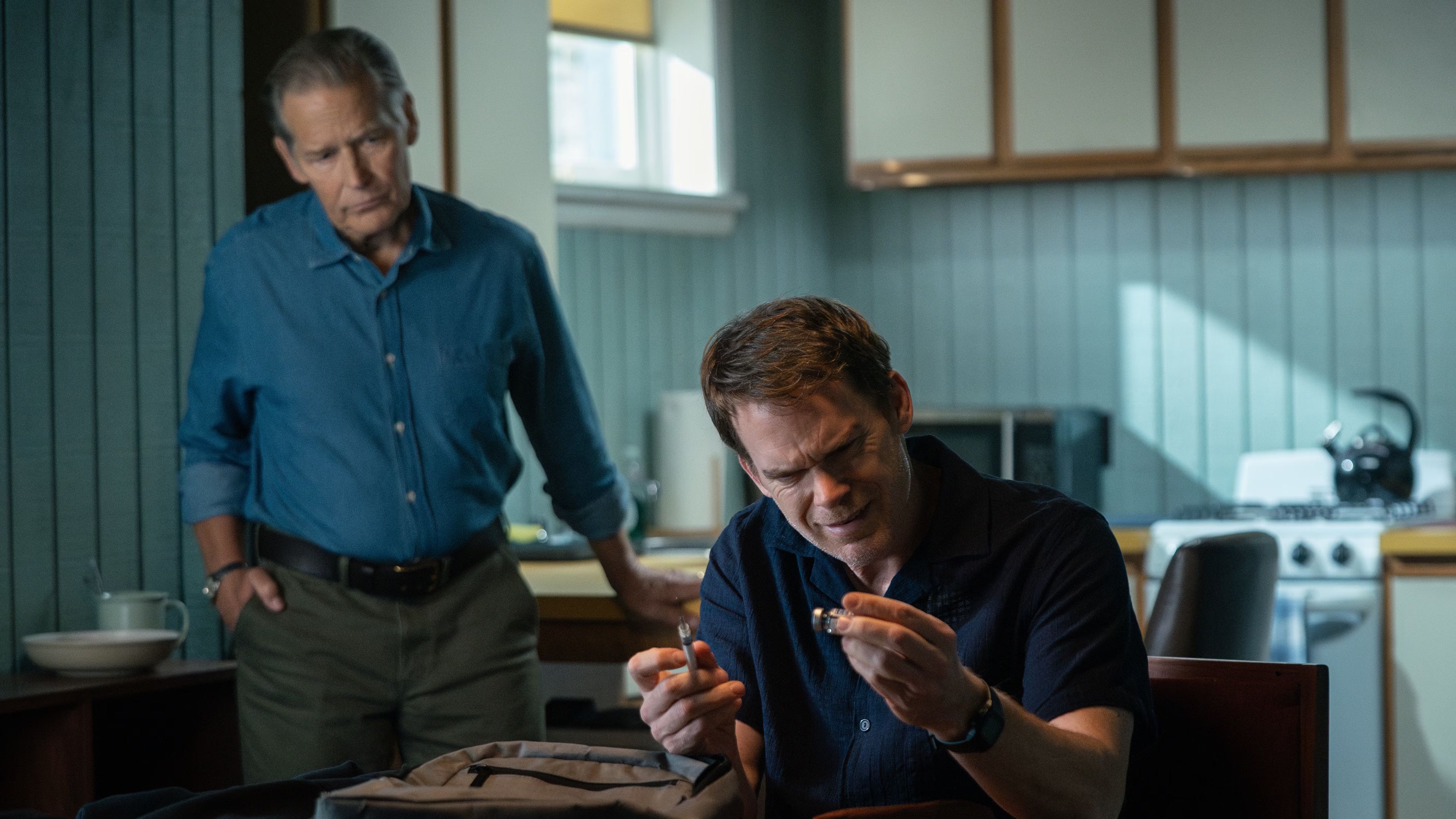 michael-c-hall-and-james-remar-in-dexter_-resurrection-season-2-2 Dexter: Resurrection Season 2 EP Teases Lumen's New Replacement After 16 Years
