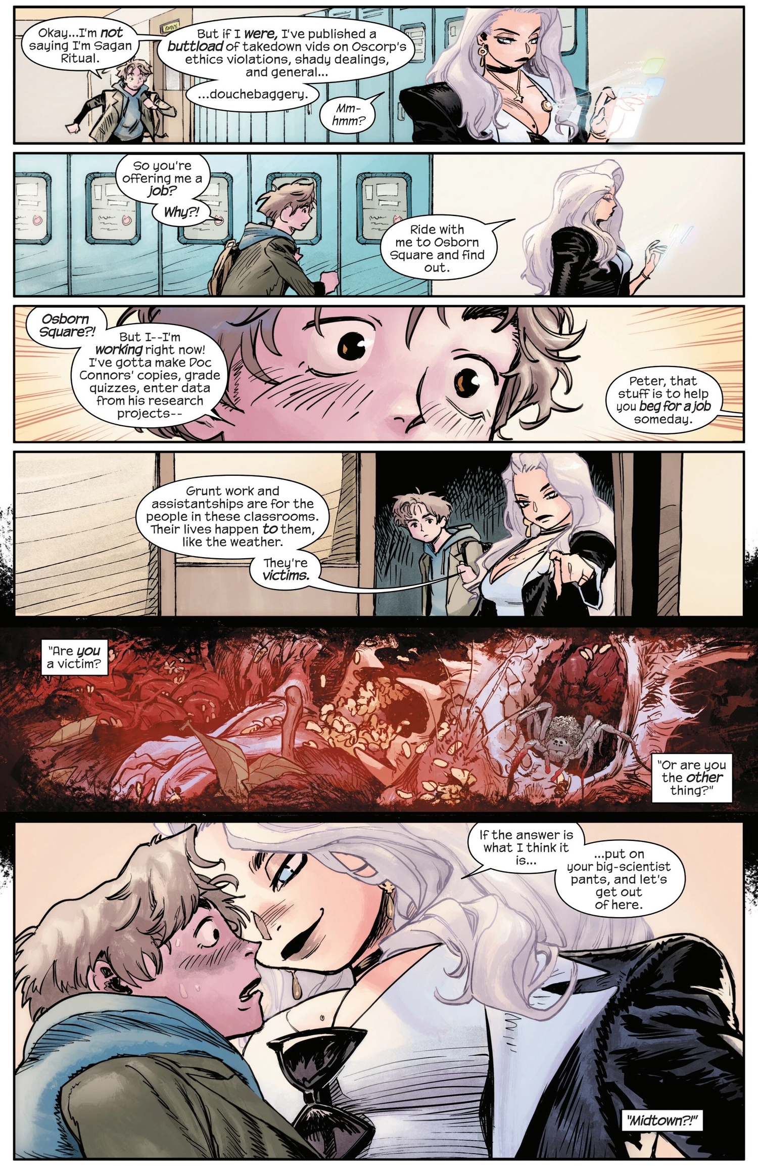 midnight spider-man 1 black cat (1)