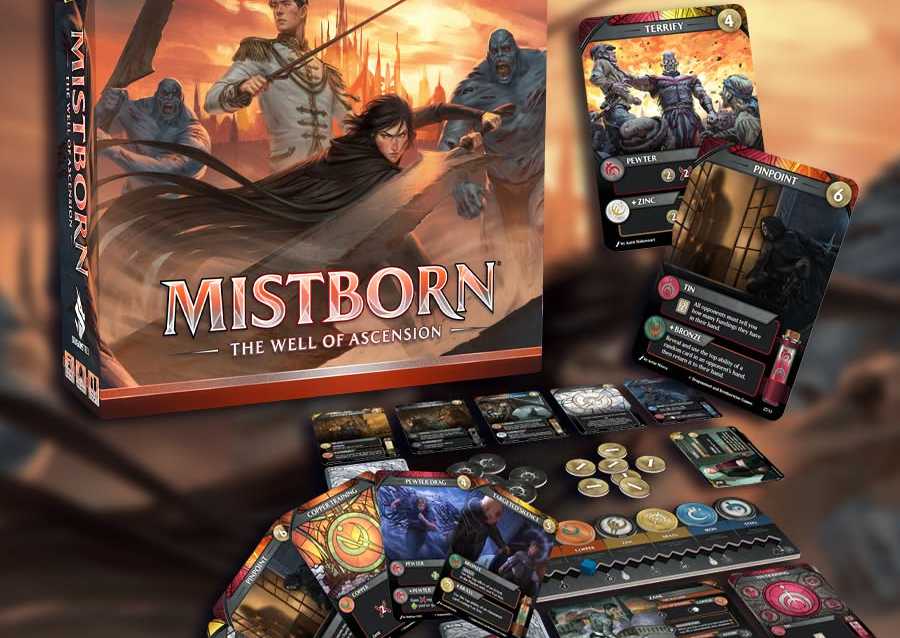 Mistborn well of ascension deckbuilding game expansion