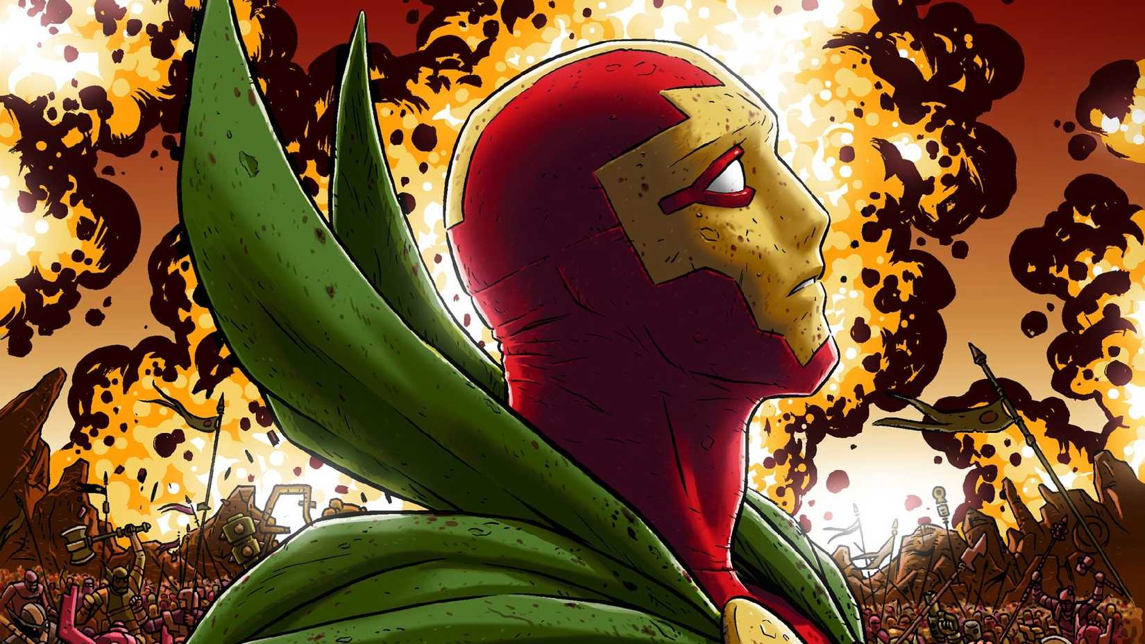Mister Miracle #2 cover by Nick Derington