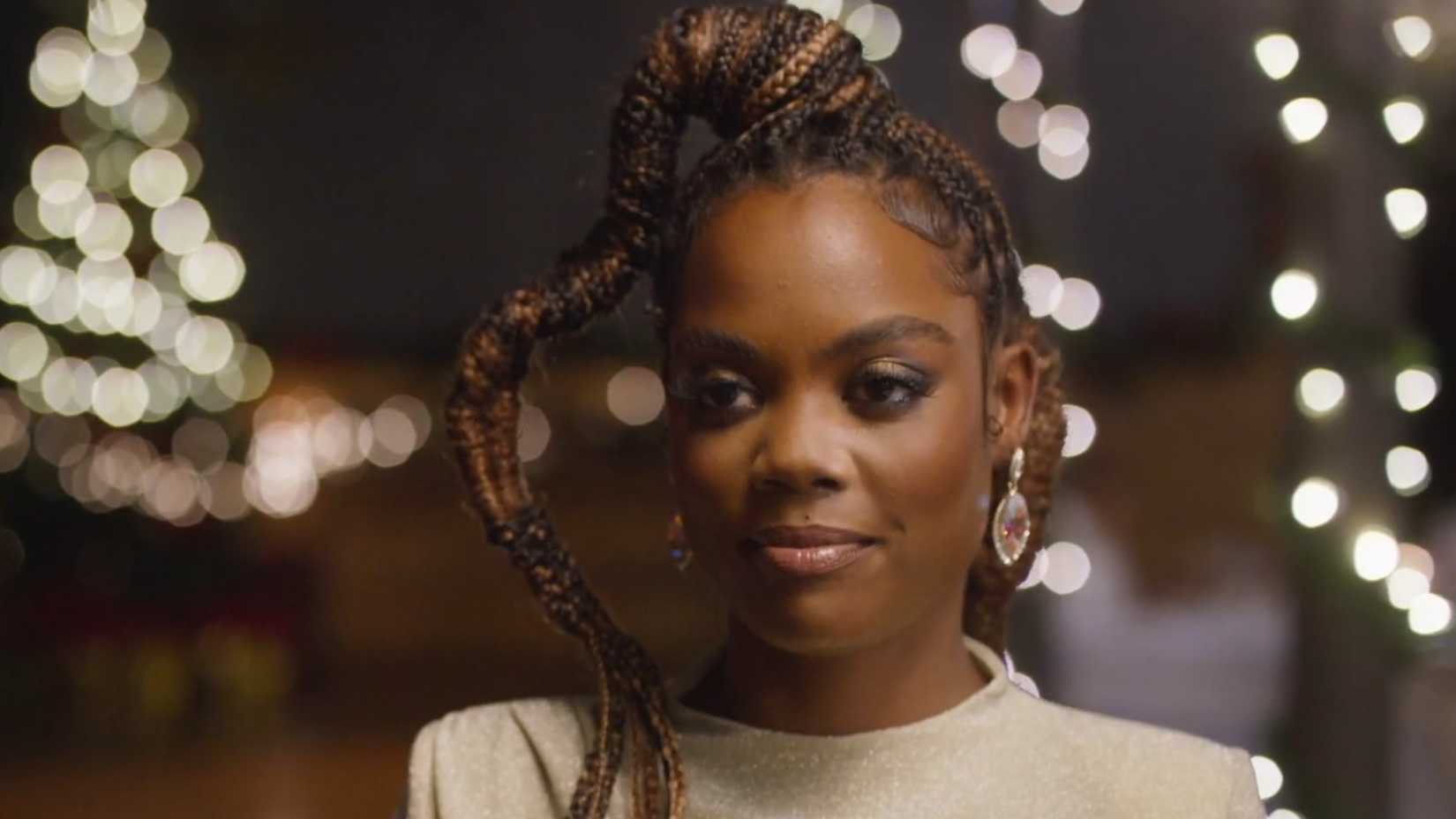 Novi Brown as Noelle in BET+'s The First Noelle