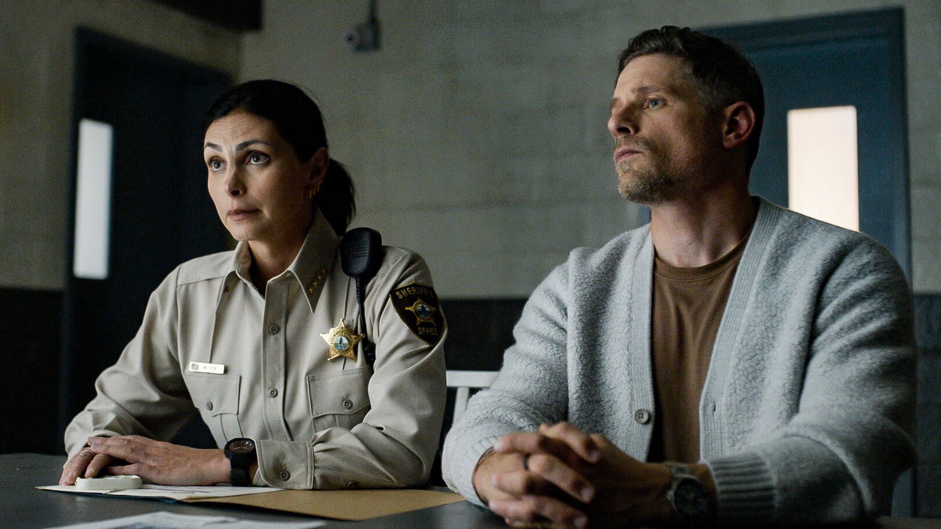Sheriff Country Season 2 Premiere Clip Sees Mickey & Boone Have A Heart-To-Heart