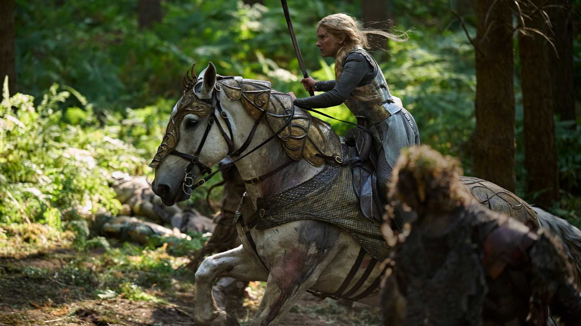 Morfydd Clark in LOTR The Rings of Power Season 3