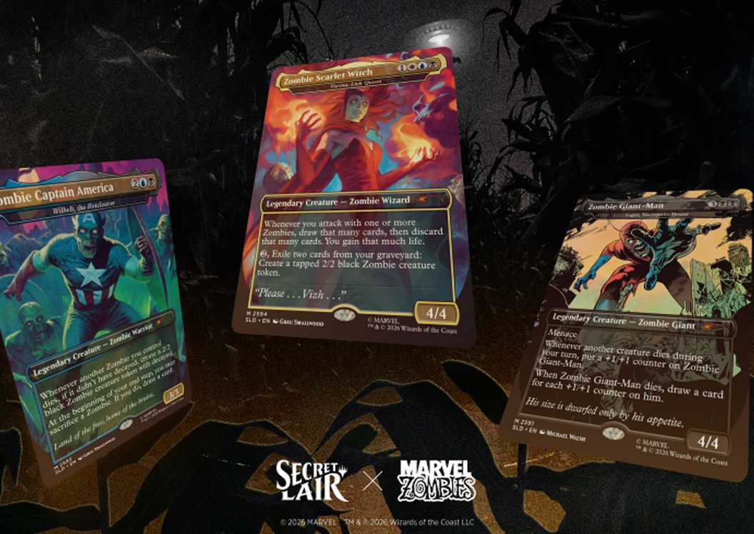 MTG Secret Lair Marvel Zombies