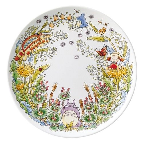 my neighbor totoro dandelion plate