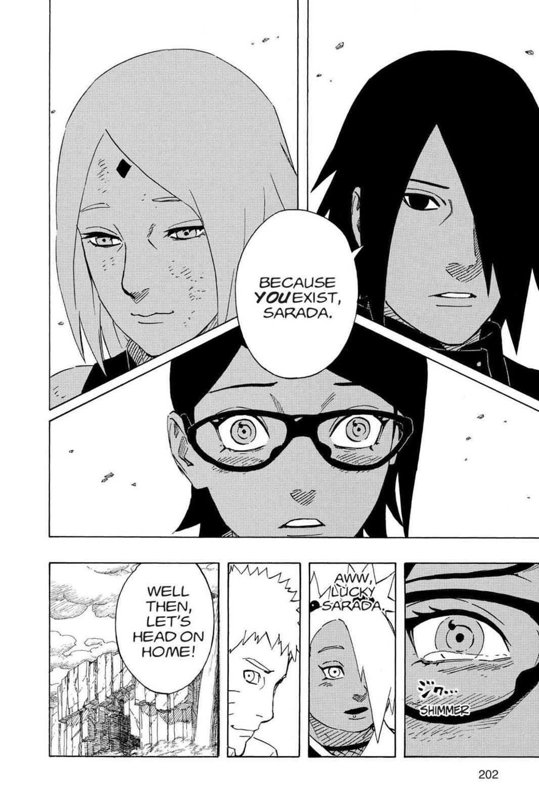 Naruto epilogue Uchiha family connection