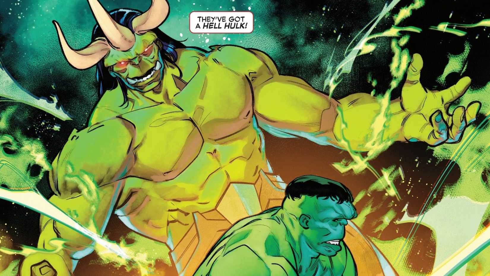NEW HULK AKA HELL HULK EMERGES
